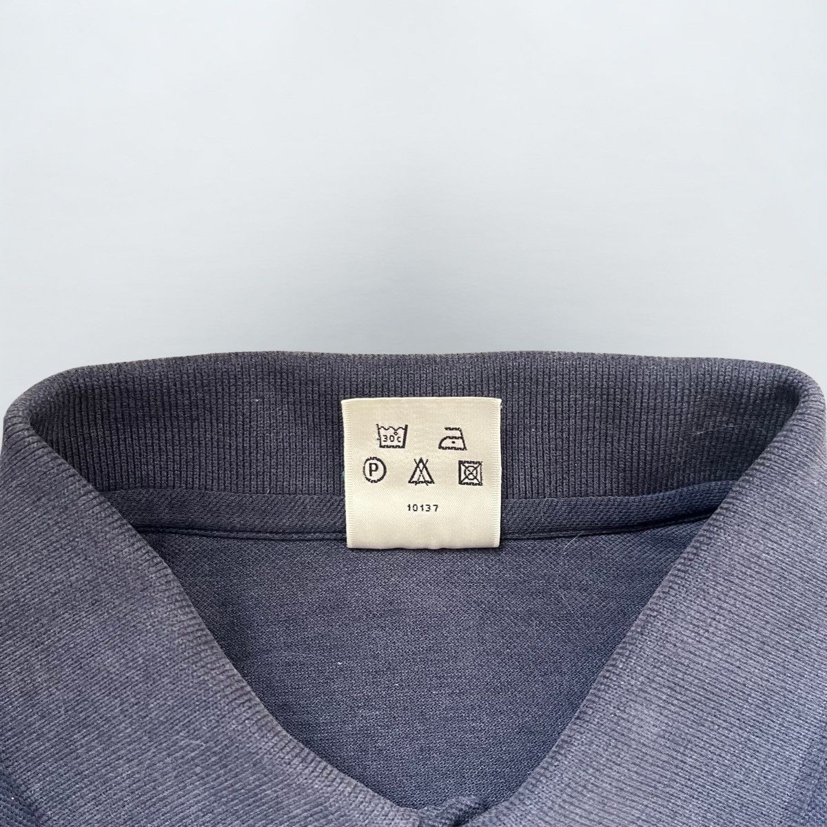 Puma Vintage Puma Polo Shirt – Faded Navy (Tagged L, Fits M/L) Size US M / EU 48-50 / 2 - 3 Thumbnail