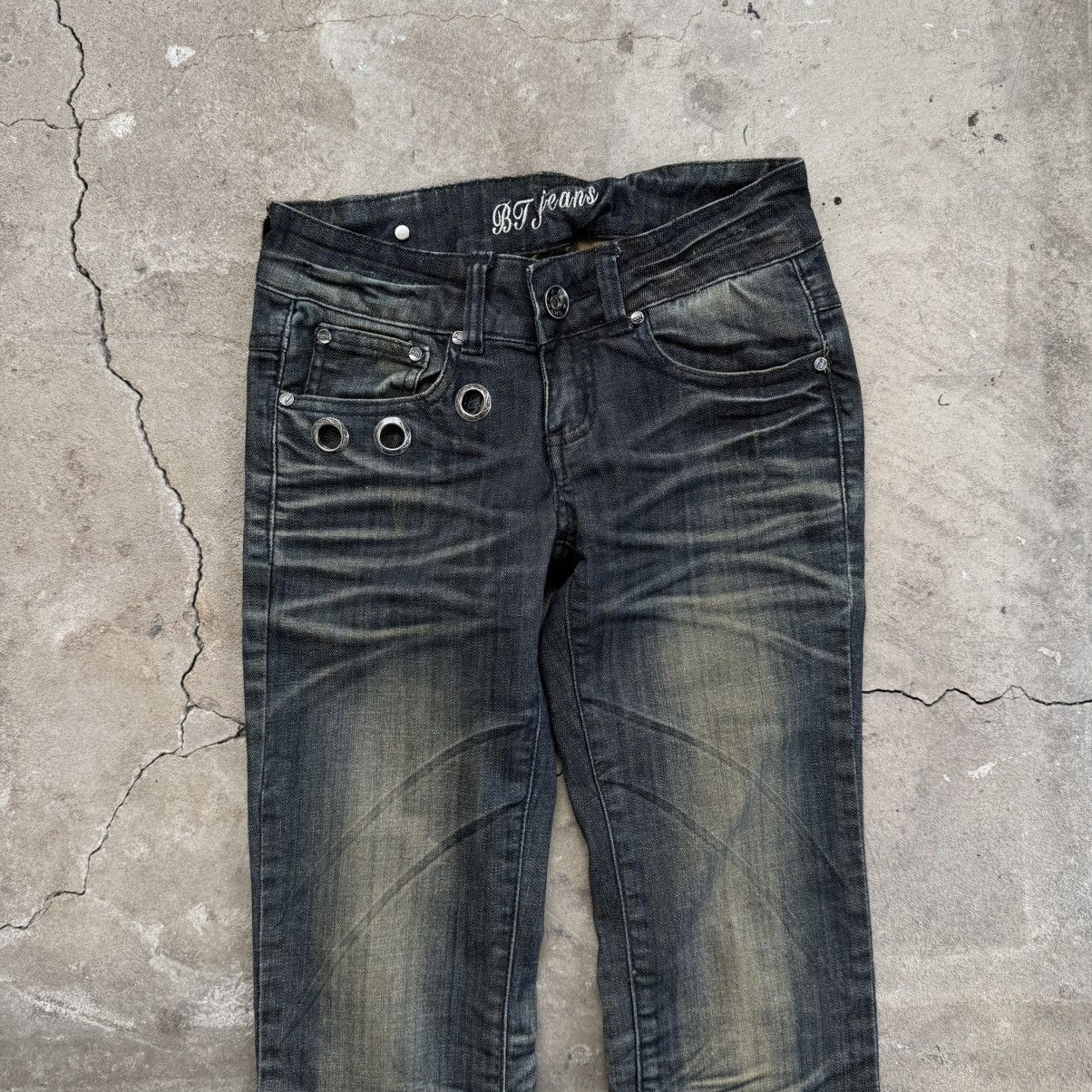 Seditionaries Vintage Y2K JT Denim Straigt Fit Size 25" / US 0 / IT 36 - 5 Thumbnail