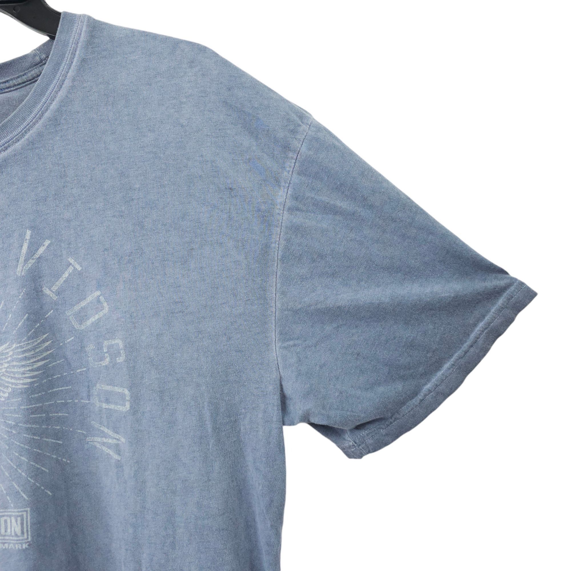 Harley Davidson Harley Davidson T Shirt Mens XL Double Sided Light Gray Size US XL / EU 56 / 4 - 17 Thumbnail