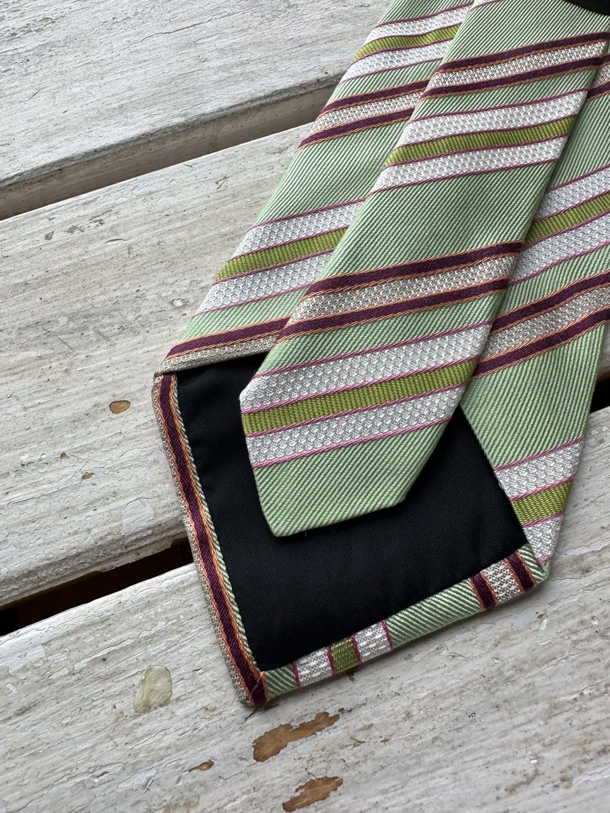 Hugo Boss × The Tie Bar × Vintage 🚨Vintage Hugo Boss tie 90s Flowers cravatca Y2K Calssic Size ONE SIZE - 2 Thumbnail