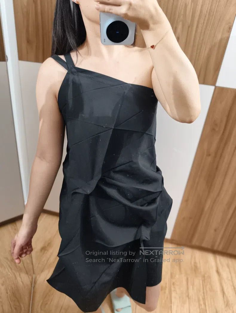Issey Miyake Issey Miyake Main Line Origami Dress Size L / US 10 / IT 46 - 2 Thumbnail