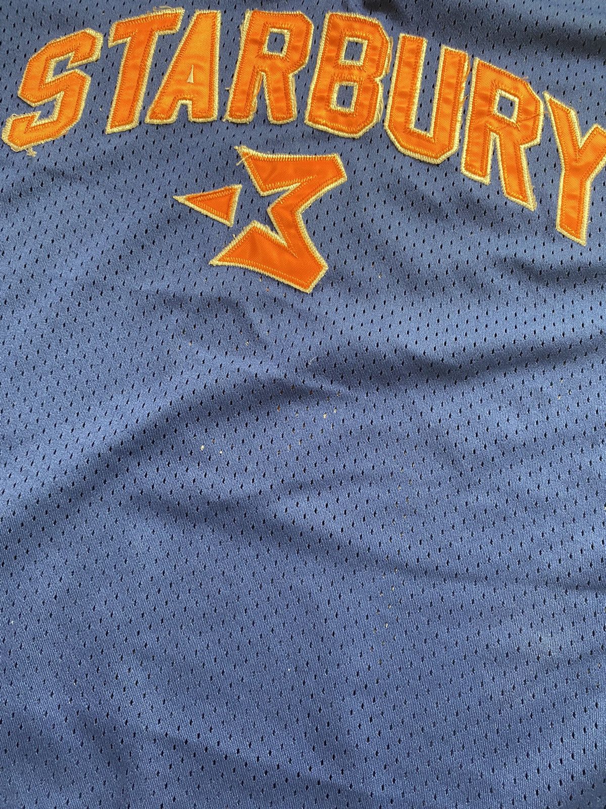 NBA Stephon Marbury Jersey Mens2XL Blue And Orange Starbury Size US XXL / EU 58 / 5 - 9 Thumbnail
