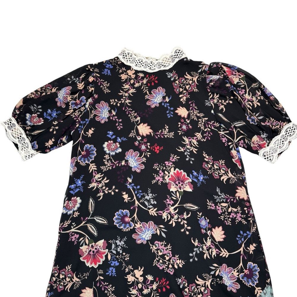 Other NWT New MELLODAY Black Floral Patchwork Maxi Dress Size XL Size XL / US 12-14 / IT 48-50 - 9 Thumbnail