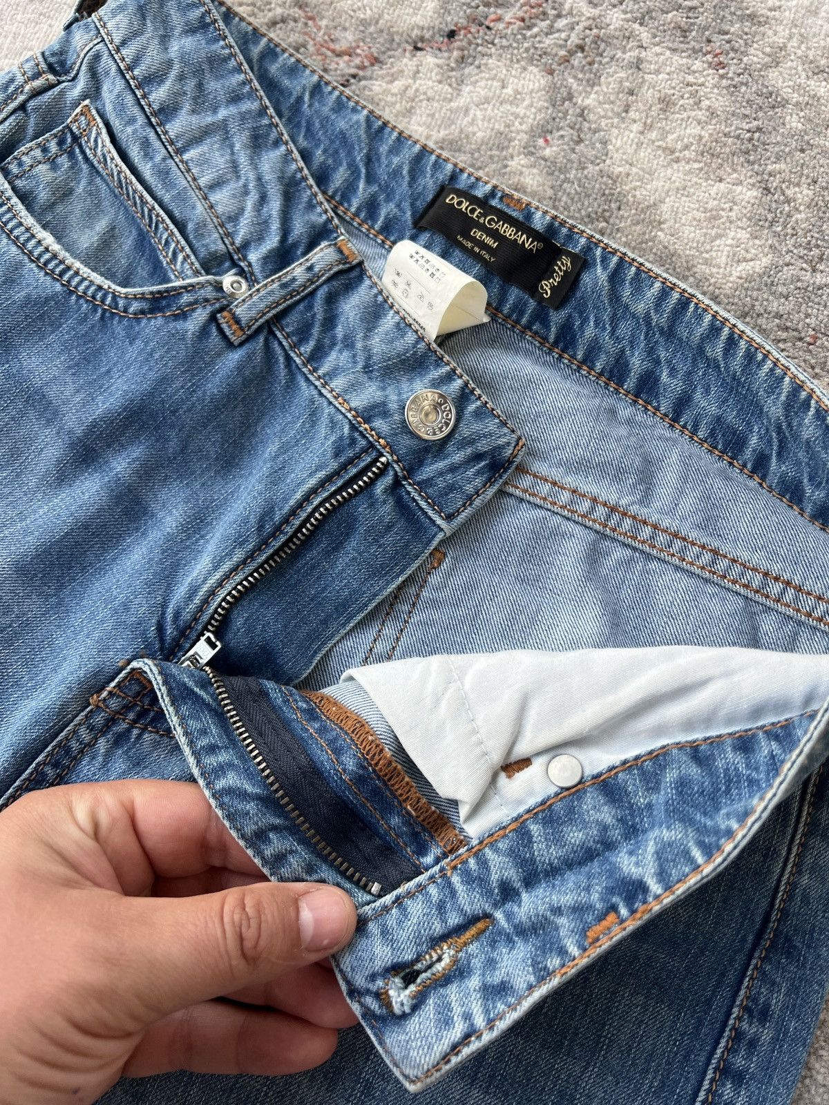 Dolce & Gabbana Dolce & Gabbana Denim Jeans Size 26" / US 2 / IT 38 - 3 Thumbnail