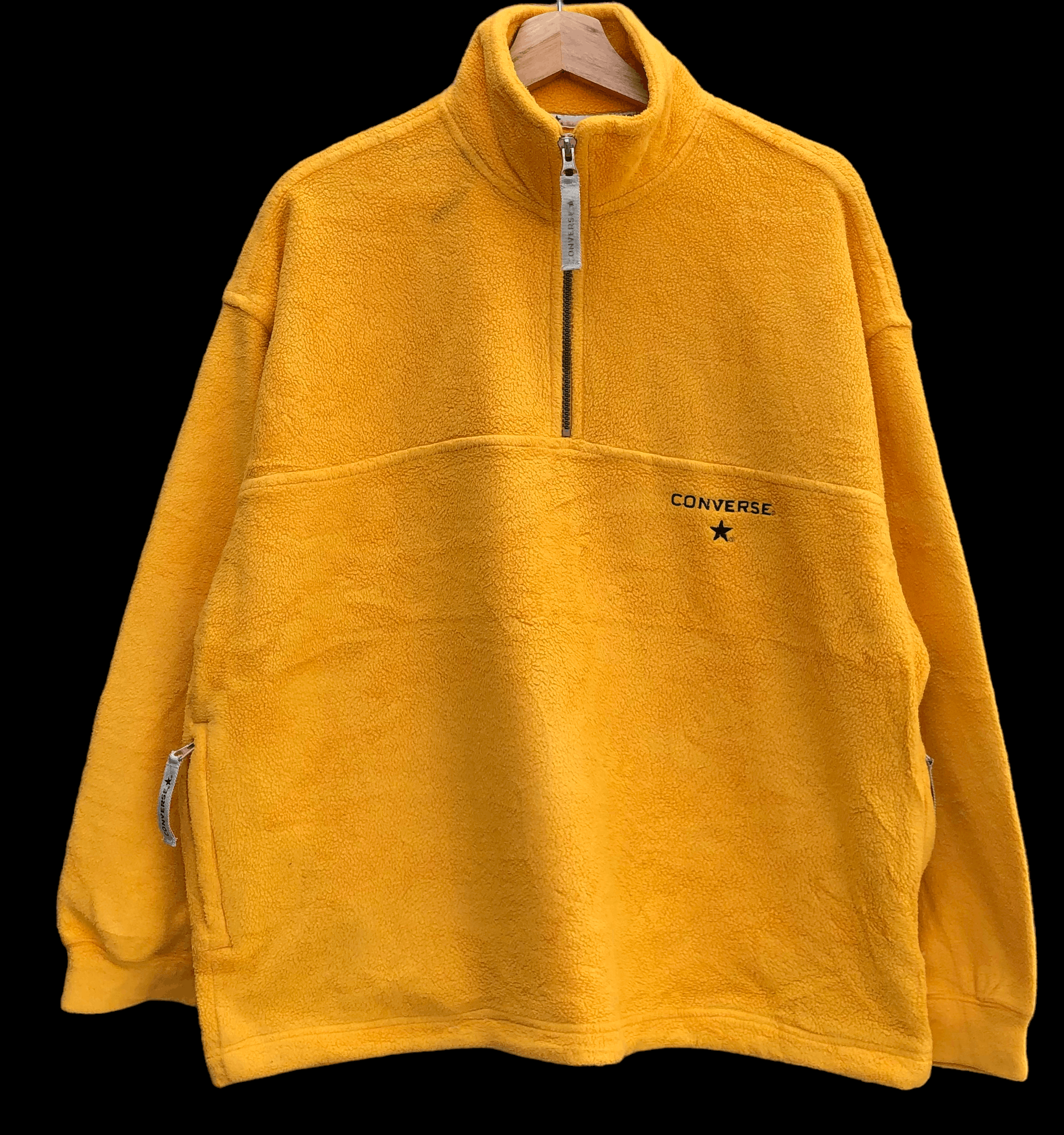 Converse Half Zipper Fleece Sweaters