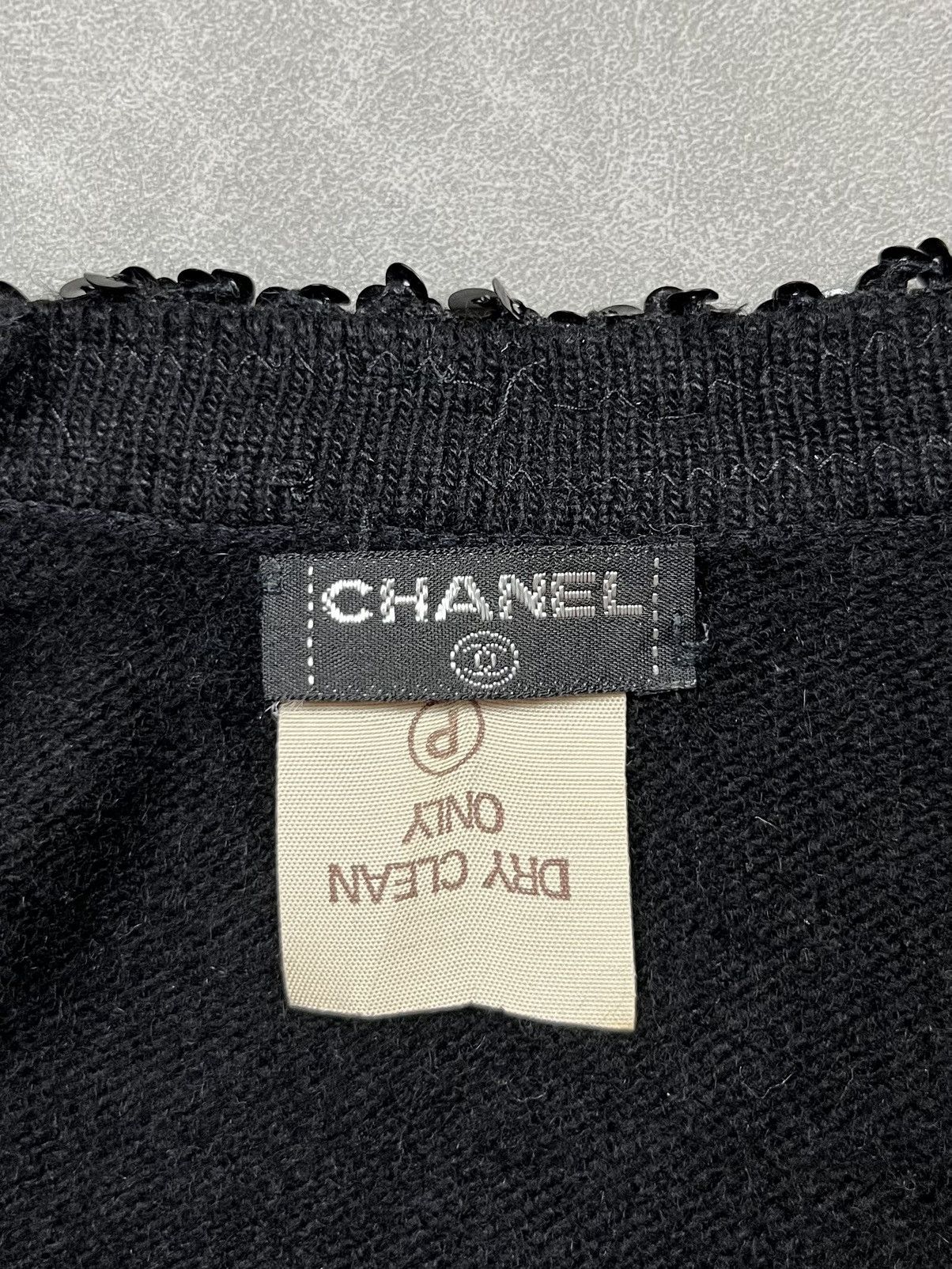 Chanel 80s Chanel cardigan cashmere knit Size M / US 6-8 / IT 42-44 - 10 Thumbnail