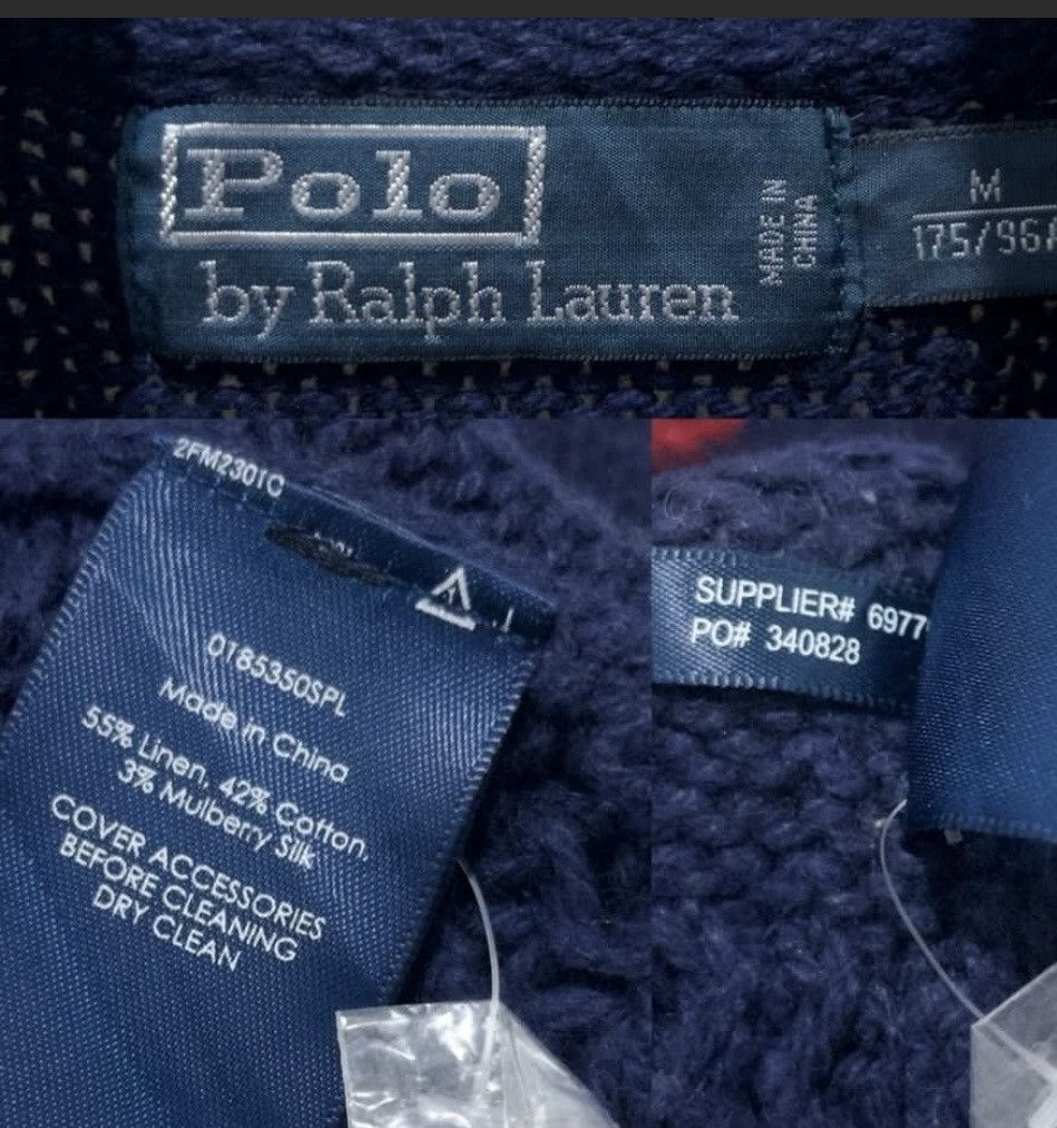 Ralph Lauren Rare‼️Polo Ralph Lauren American Flag 67 Shawl Knitwear Size US M / EU 48-50 / 2 - 4 Thumbnail