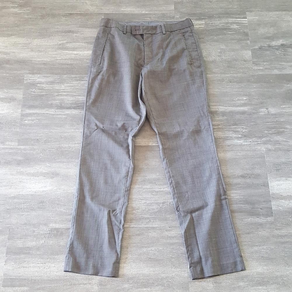 Perry Ellis Grey Ellis Dress Pant Size 38R - 1 Thumbnail