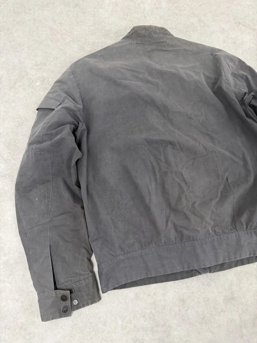 Balenciaga AW2013 Balenciaga Grey Raw Bomber Jacket Size US M / EU 48-50 / 2 - 12 Thumbnail