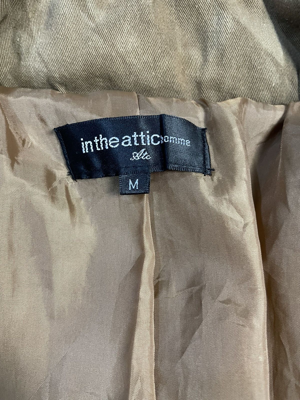 Japanese Brand 2000s in the attic homme acid washed jacket Size US M / EU 48-50 / 2 - 7 Thumbnail