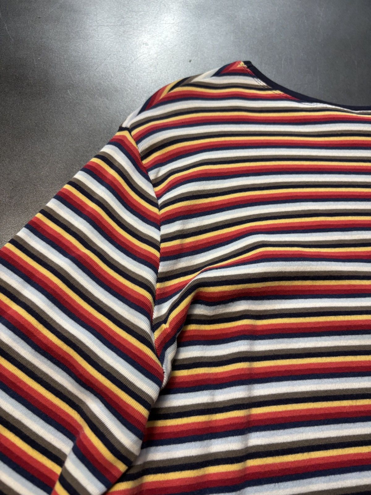 Other × Vintage Y2K Vintage Xhilaration Longsleeve Shirt Stripe Stretch 2000 Size M / US 6-8 / IT 42-44 - 9 Thumbnail