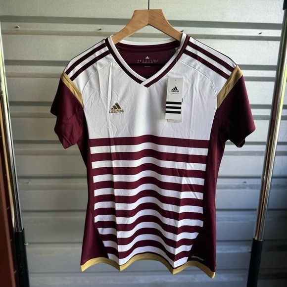 Adidas NWT ADIDAS WOMENS MAILLOT JERSEY CUSTOM PRINT SIZE MEDIUM M Size M / US 6-8 / IT 42-44 - 1 Thumbnail