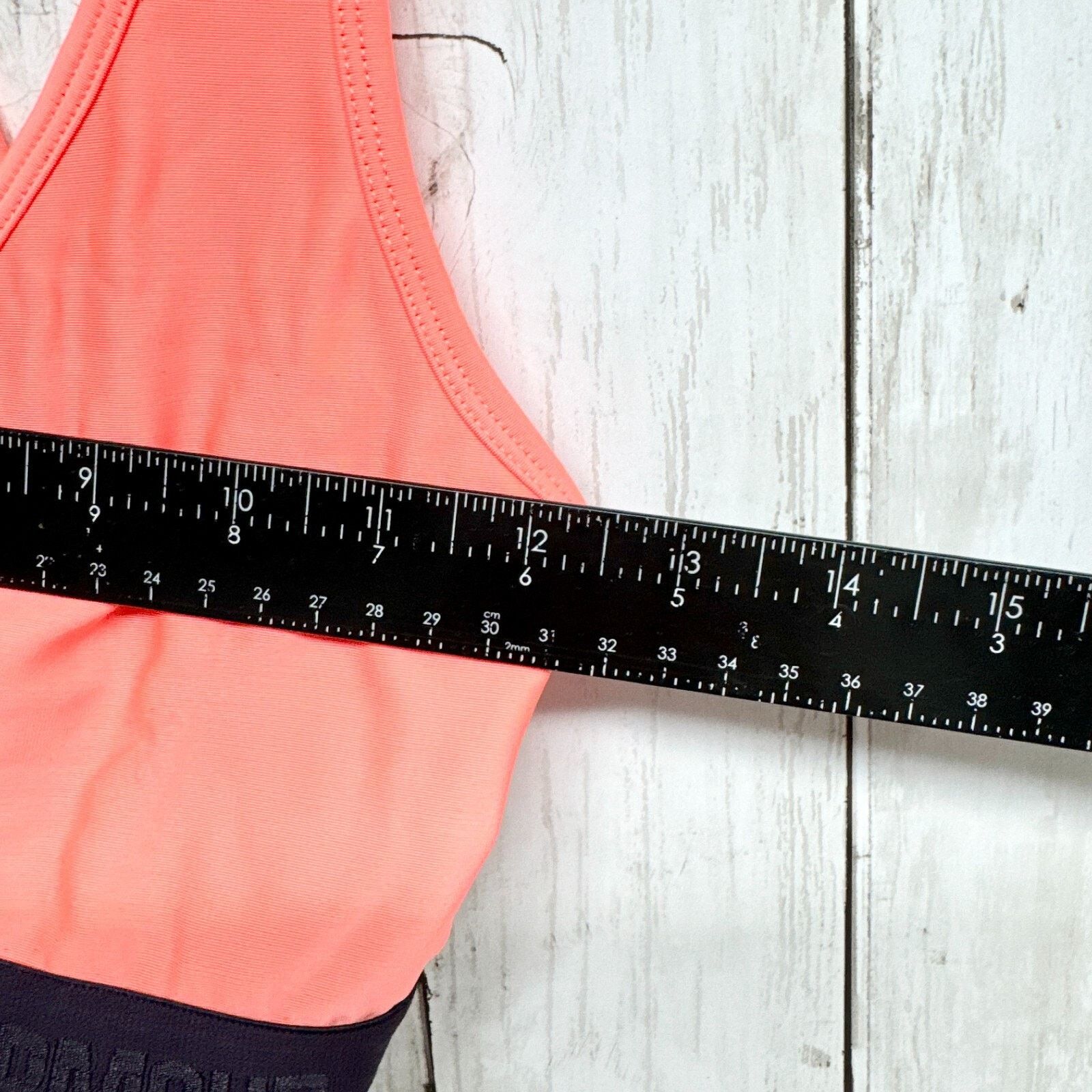 Under Armour Under Amour Coral Racerback Black Elastic Band Athletic Size M / US 6-8 / IT 42-44 - 2 Thumbnail