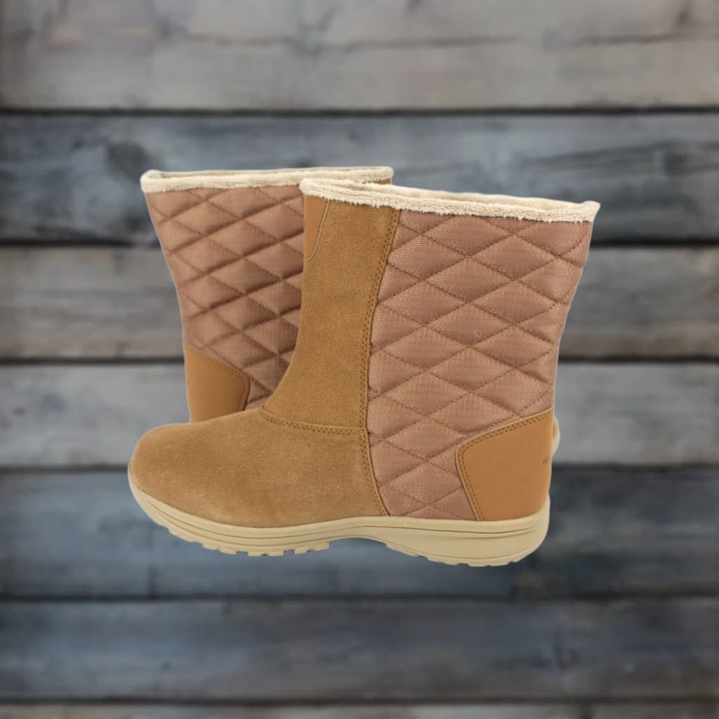 Vintage Columbia Women's Snow Boots Ice Maiden Slip III Waterproof Elk Brown 6.5 BL5217 Size US 7 / IT 37 - 1 Thumbnail
