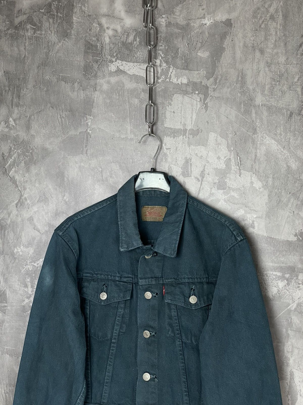 Levi's × Vintage VINTAGE 90s LEVIS Made In Japan DENIM TRUCKER JACKET MEDIUM Size M / US 6-8 / IT 42-44 - 2 Thumbnail