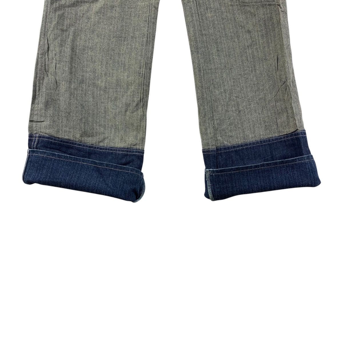 Japanese Brand FISH IN WATER hybrid flare blue jeans japanesebrand Size US 28 / EU 44 - 11 Thumbnail