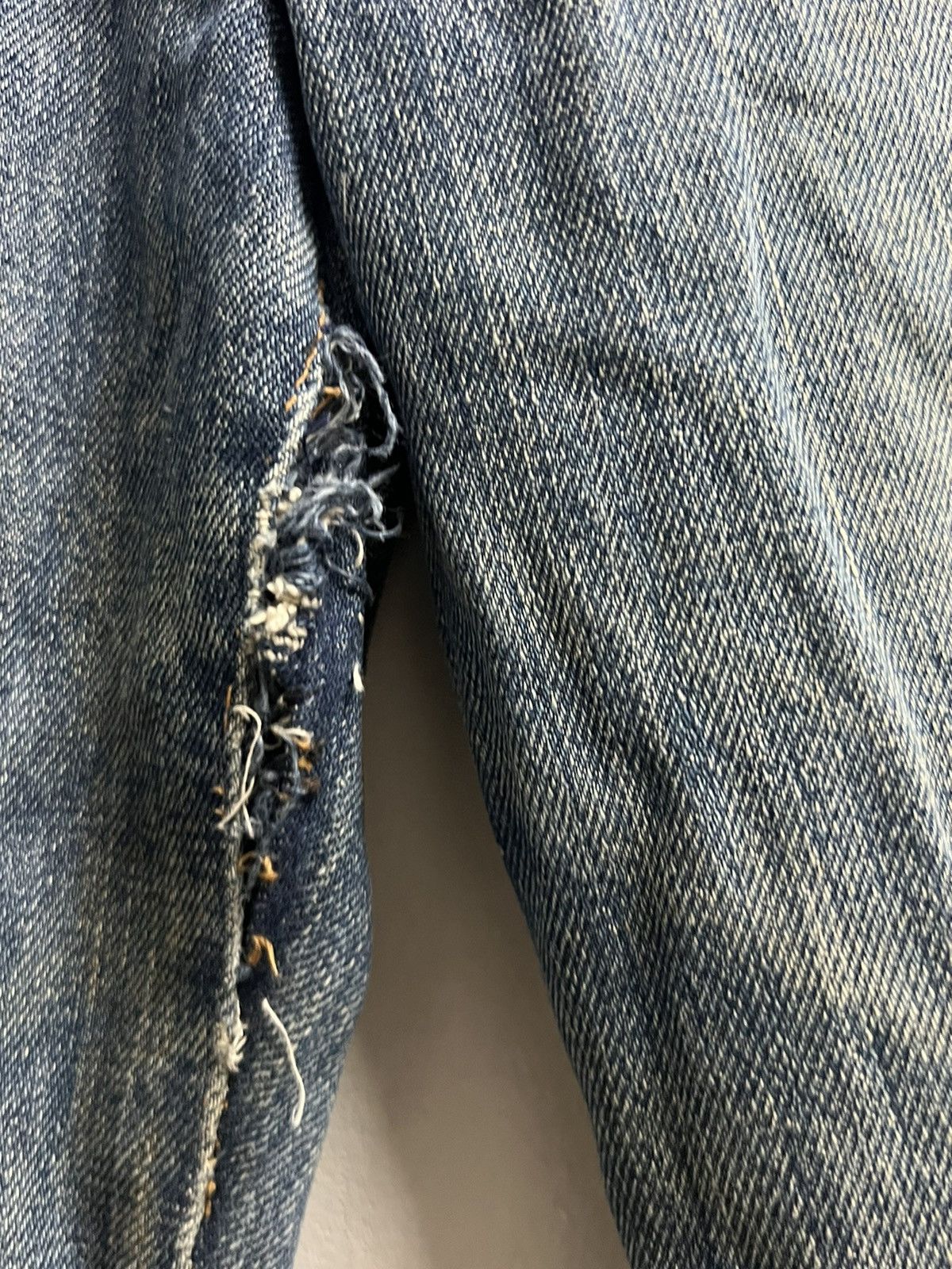 Vintage Vintage 1950s RANCH CRAFT Side Zipper Jeans - Fabulous! Size US 27 - 6 Thumbnail