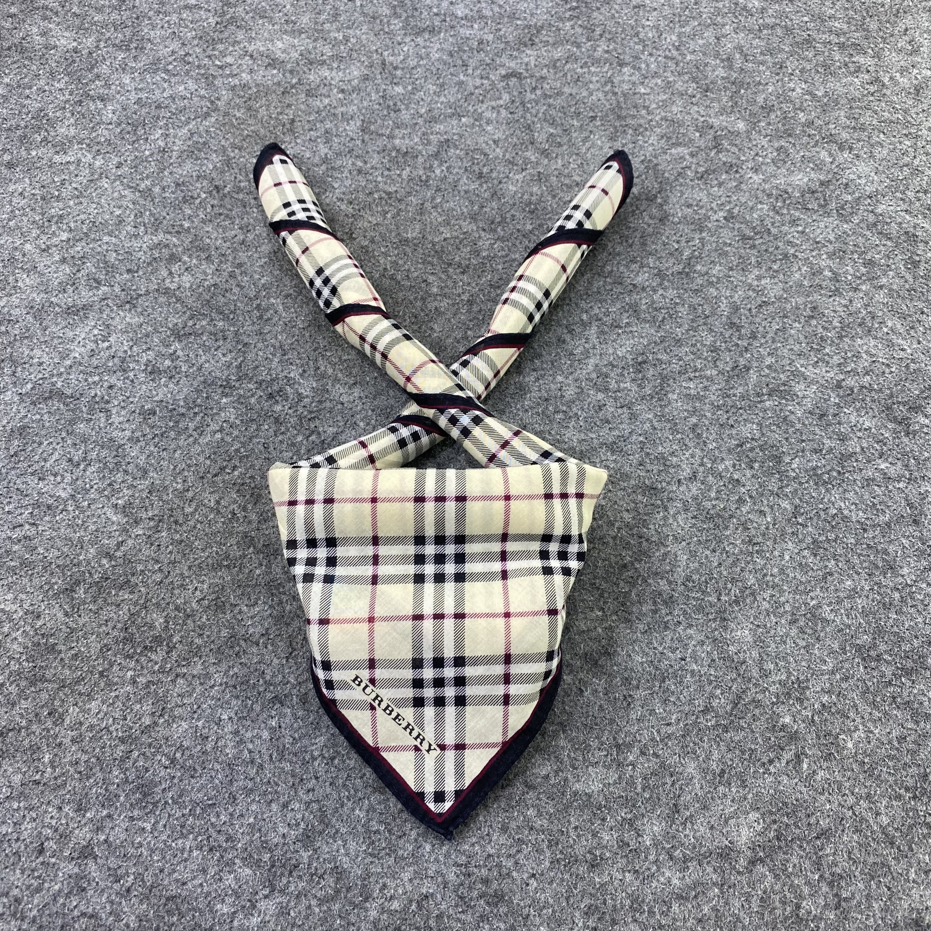 Burberry Burberry Handkerchief / Bandana / Neckerchief-B2388 Size ONE SIZE - 2 Thumbnail