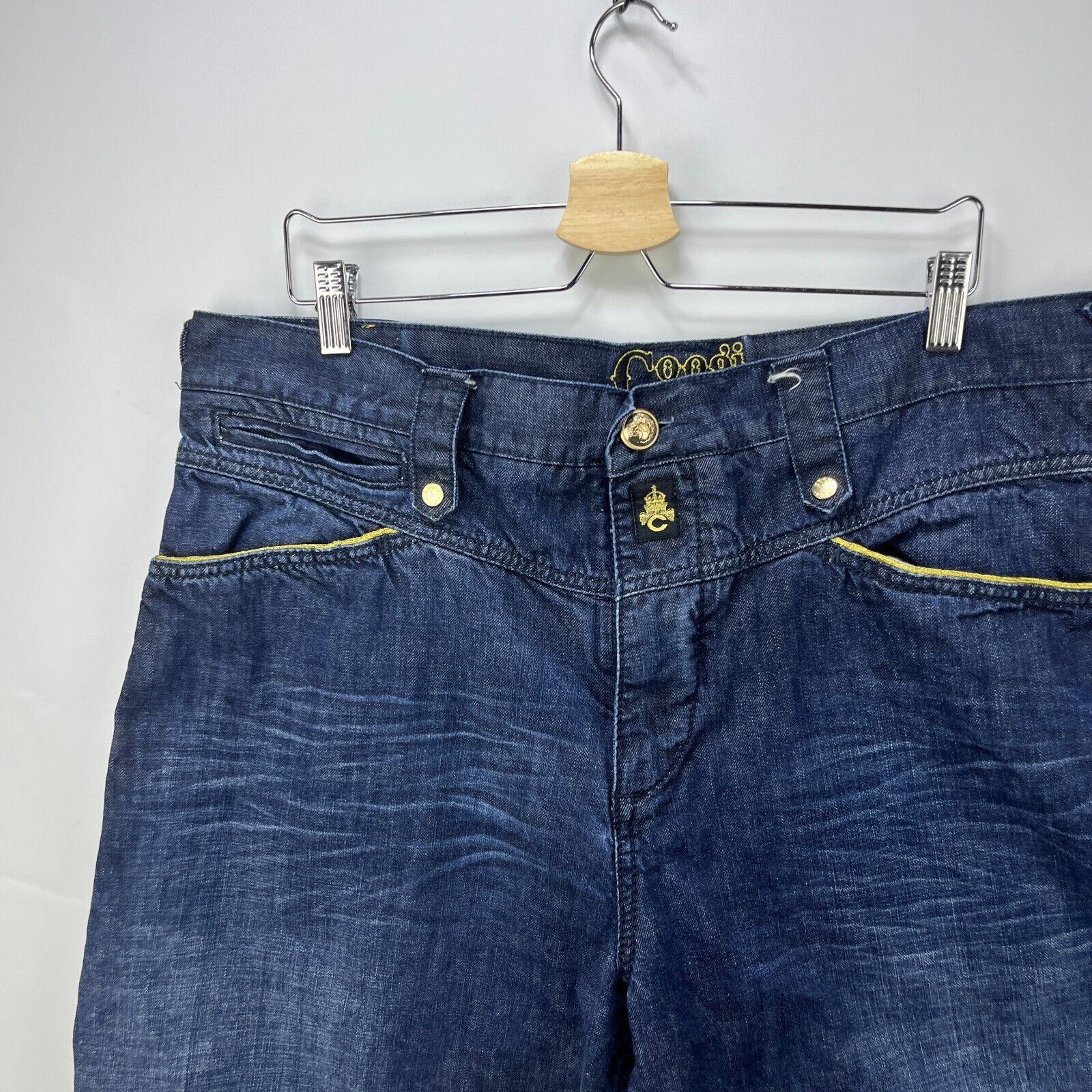 Coogi × Vintage Vintage Y2K Coogi Baggy Denim Jean Shorts 40 HipHop Wide Leg Size US 40 / EU 56 - 7 Thumbnail