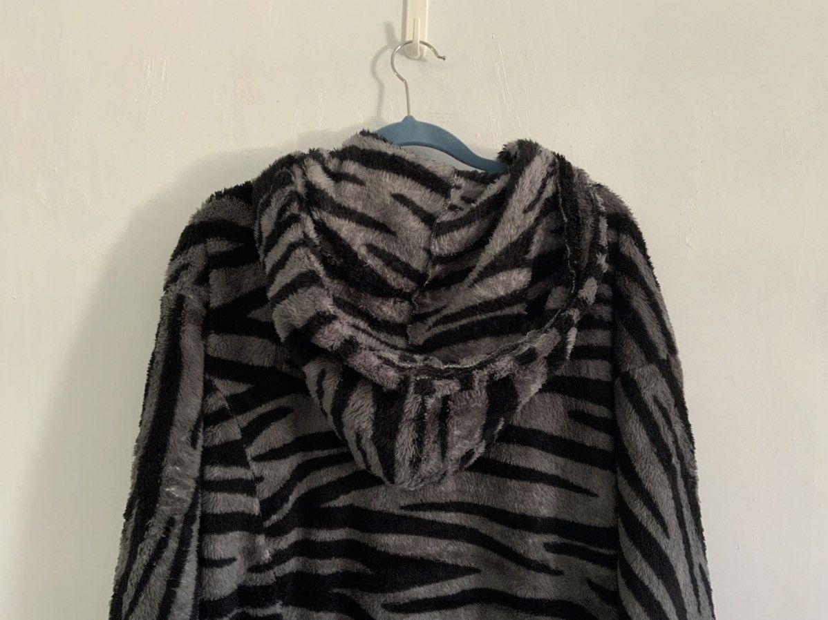 Japanese Brand Ryu Ryu Mohair Fur Leopard Style Hoodie Size US L / EU 52-54 / 3 - 7 Thumbnail