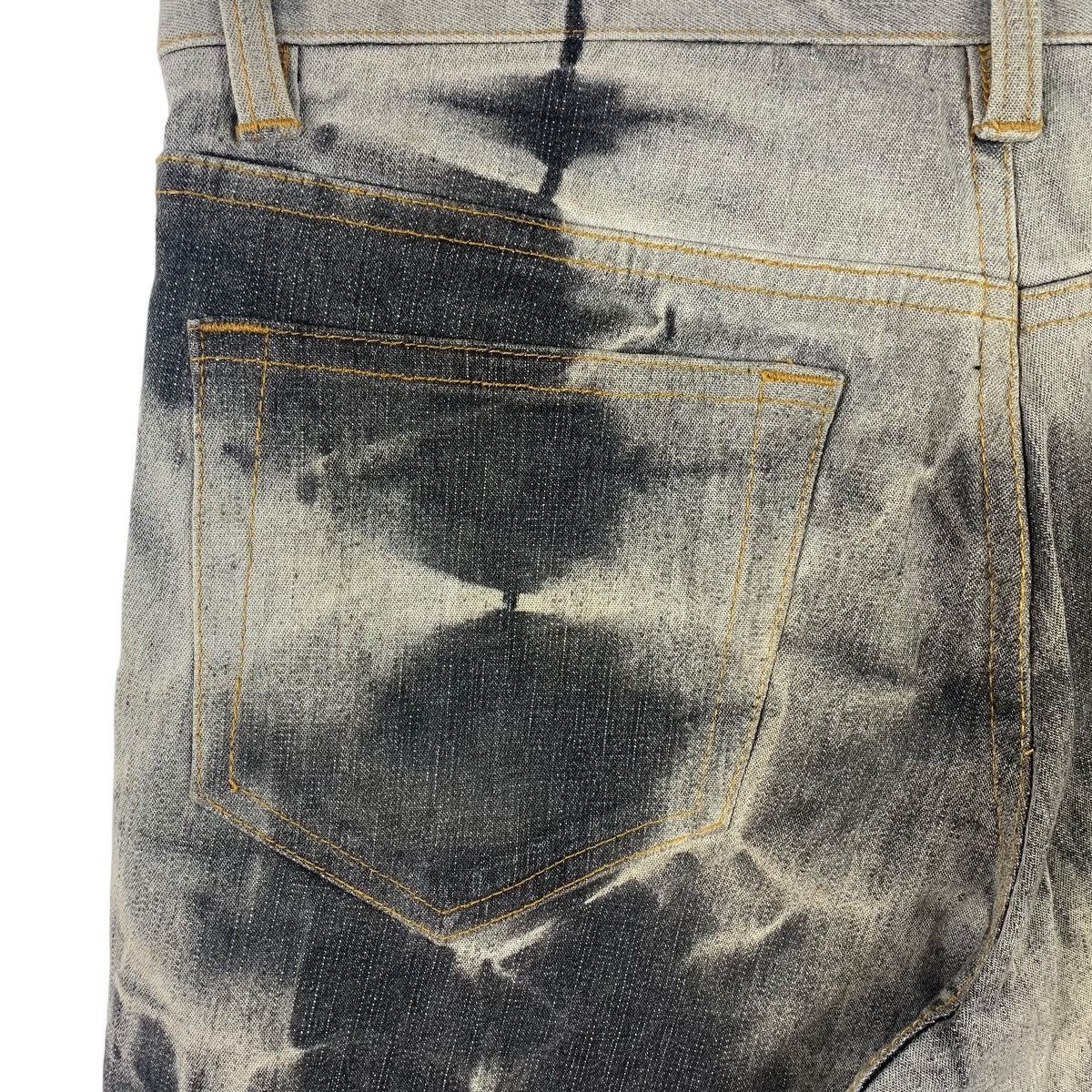 Japanese Brand × Tornado Mart TORNADO MART Flare bleach denim jeans Size 29" - 14 Thumbnail