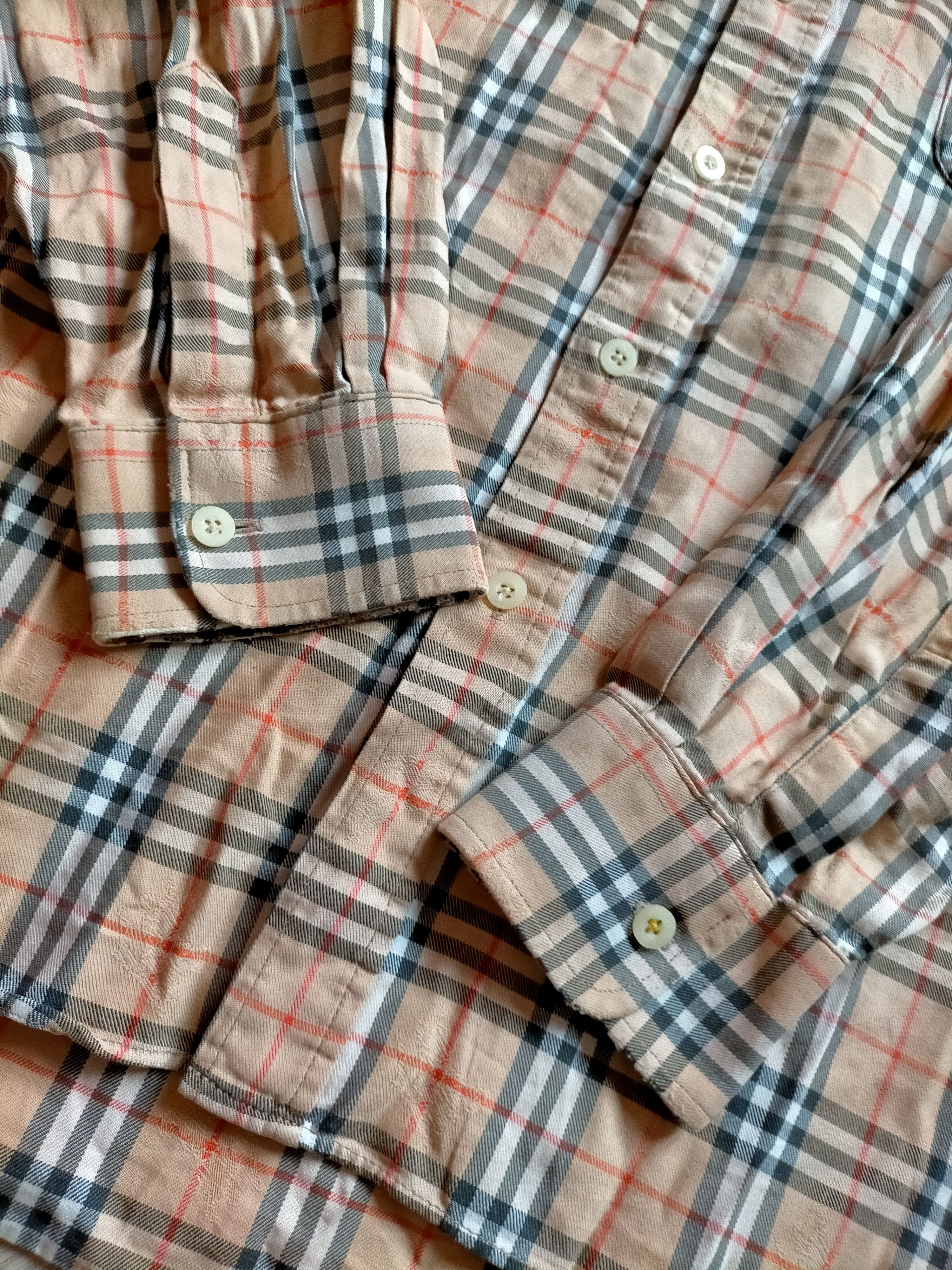 Burberry Vintage Burberry Nova Check England Button ups shirts Size US XL / EU 56 / 4 - 15 Thumbnail