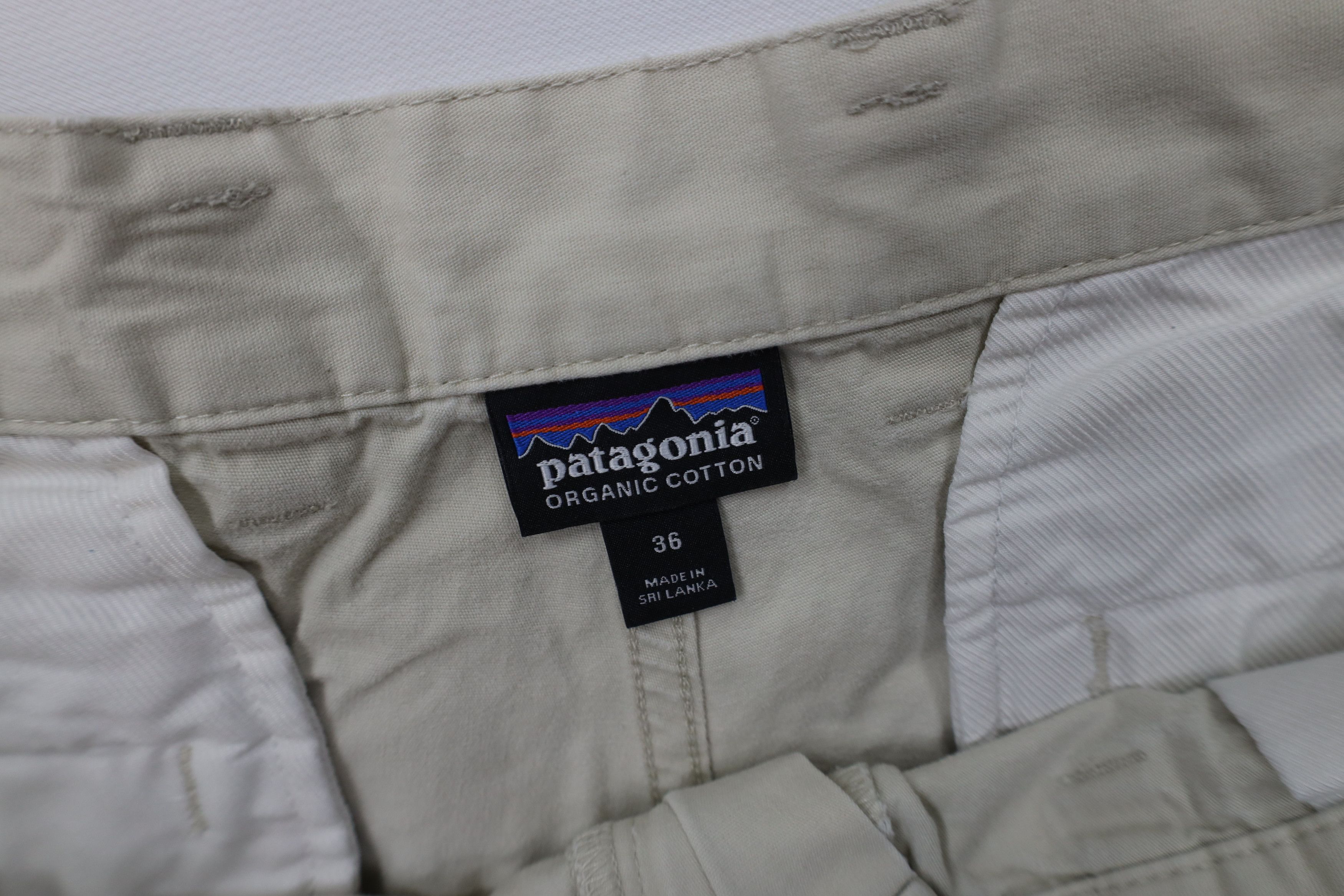 Patagonia Patagonia Spell Out Above Knee Hiking Trekking Shorts Beige Size US 36 / EU 52 - 7 Thumbnail
