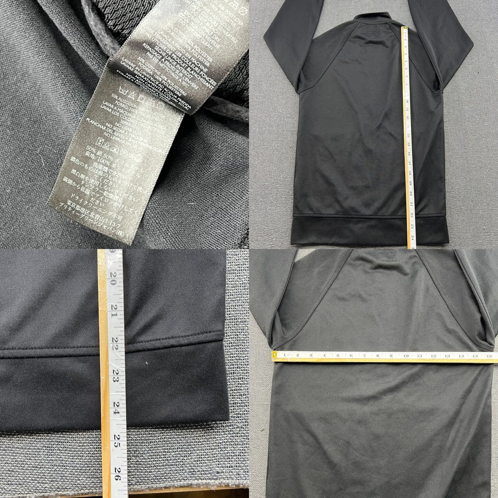 Pretty Green Pretty Green Track Jacket Womens XS Black Full Zip Hooded Lightweight Pockets Sports Modern Fit Size XS / US 0-2 / IT 36-38 - 8 Thumbnail
