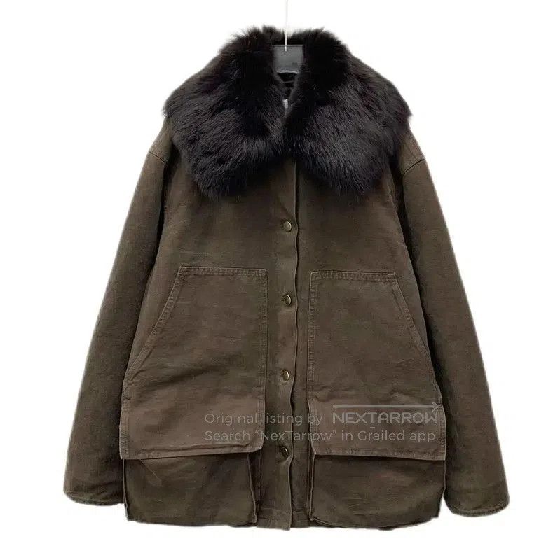 Other Prada Brown Cotton Women's Jacket. Size S / US 4 / IT 40 - 1 Thumbnail