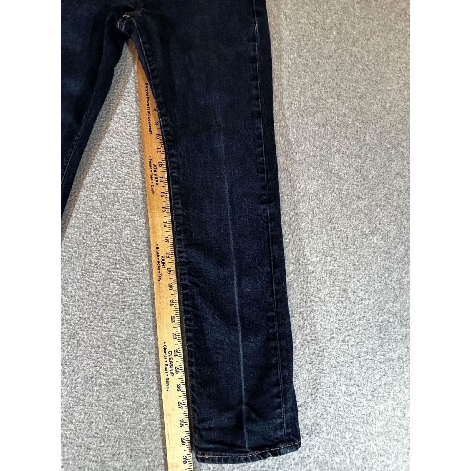 Levi's Levi's 511 Jeans Mens 29x30 Slim Tapered Dark Wash Blue Denim Stretch Premium Denim Jeans Slim Fit Levi's 511 Mens Dark Wash 29x30 Pants Women? Size US 29 - 3 Thumbnail