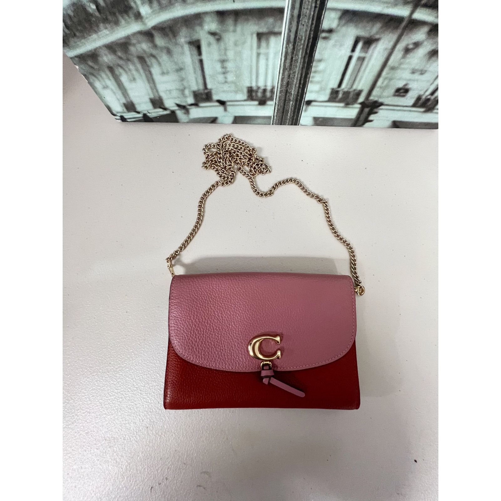Coach Coach 2625 Remi Chain Crossbody in Colorblock Size ONE SIZE - 4 Thumbnail
