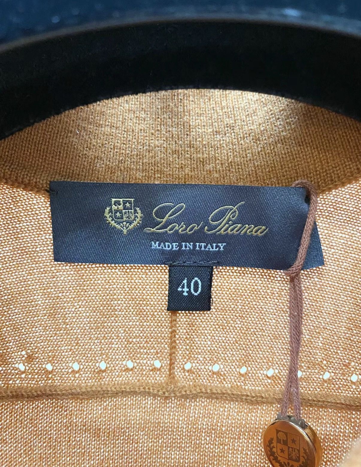 Loro Piana Loro Piana Wool & Silk Blend Polo Neck Knit Sweater J33 Size S / US 4 / IT 40 - 2 Thumbnail