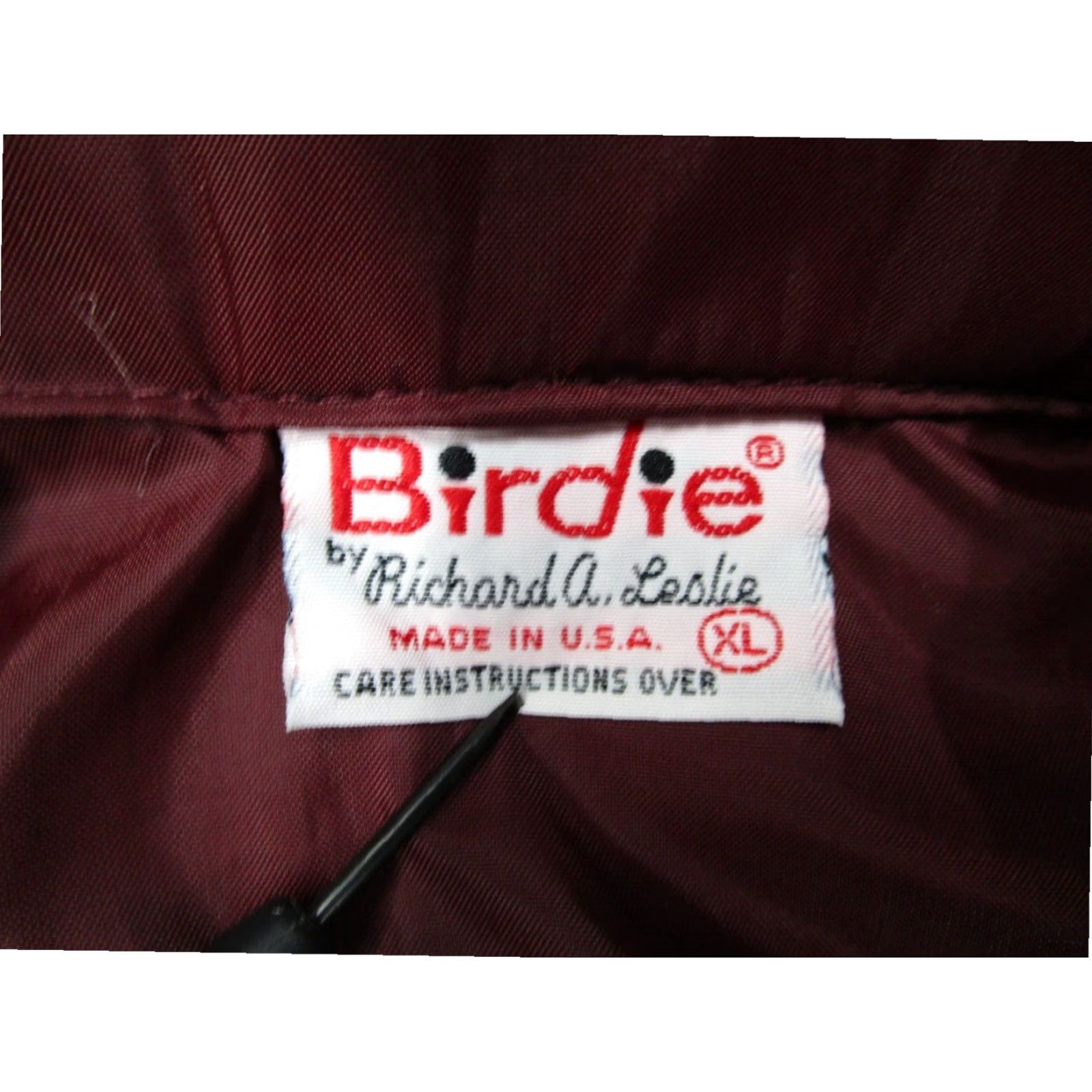 Coach VINTAGE Birdie by Richard A Leslie Mens XL Red Football Coach Jacket 1991 Minnesota Size US XL / EU 56 / 4 - 2 Thumbnail