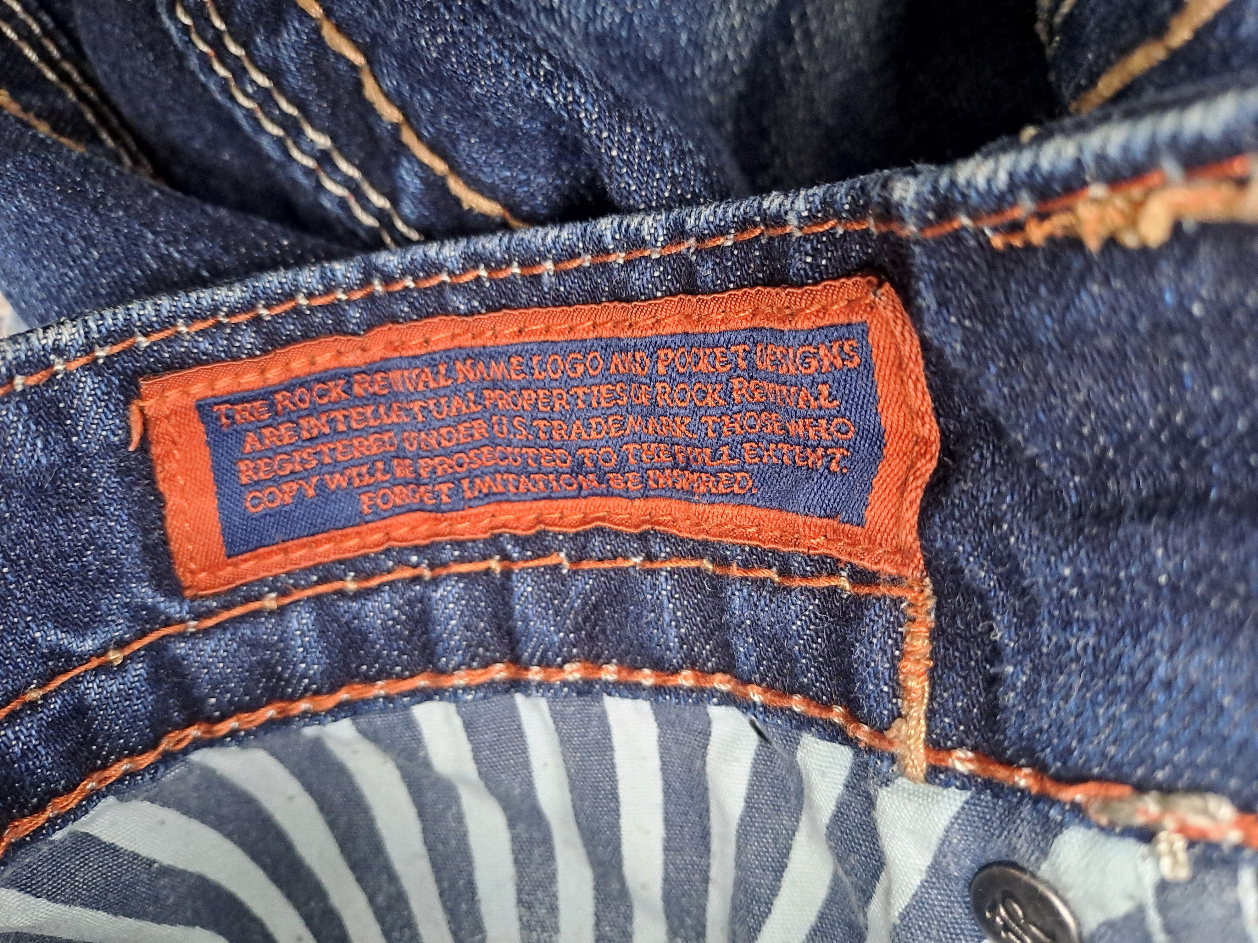 Rock Revival Vintage mens Rock Revival Jayden jeans '36' size Size US 36 / EU 52 - 8 Thumbnail
