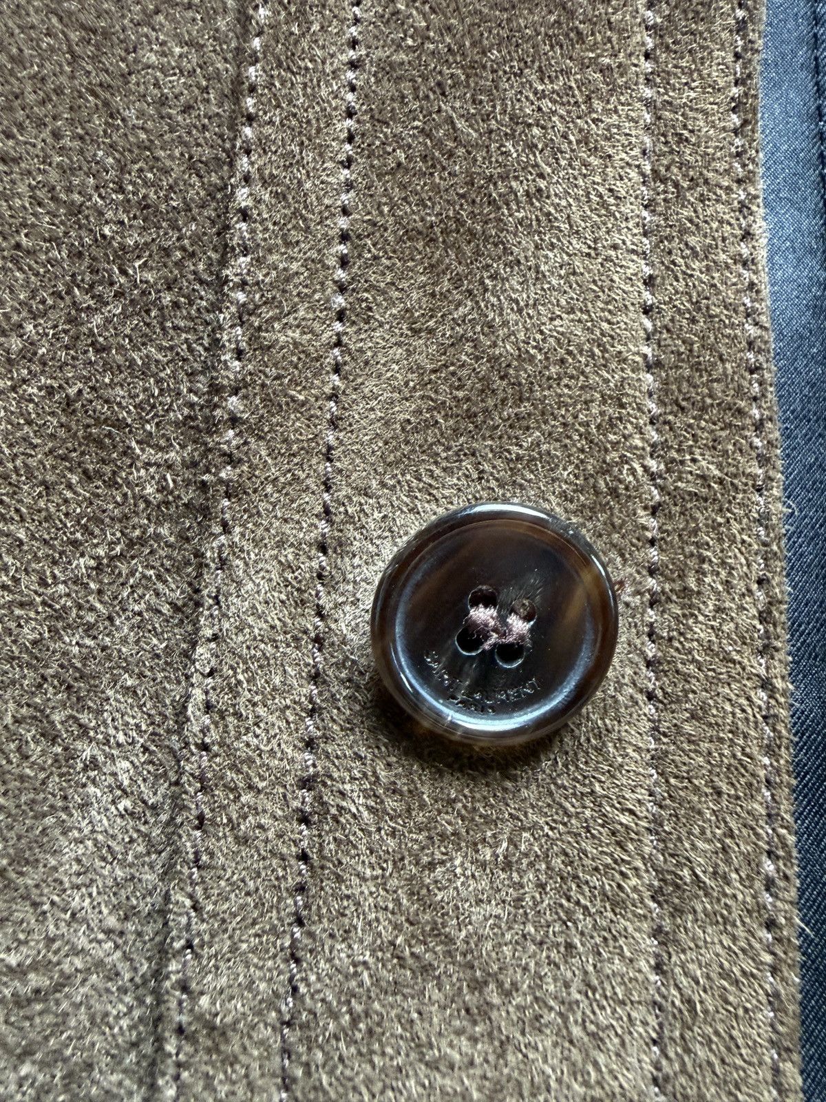 Saint Laurent Paris Saint Laurent Paris SS16 Suede Studded Western Jacket Size US M / EU 48-50 / 2 - 5 Thumbnail