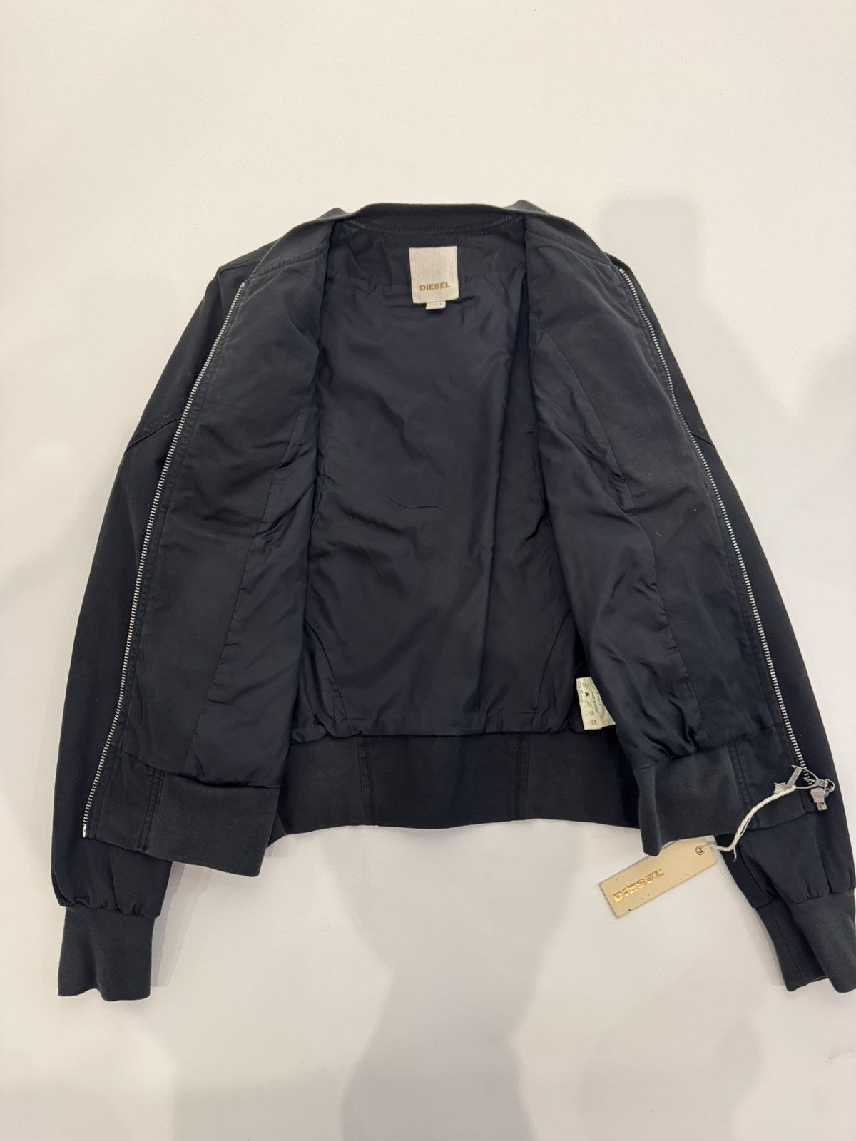 Diesel Black Jacket Diesel Size M / US 6-8 / IT 42-44 - 2 Thumbnail