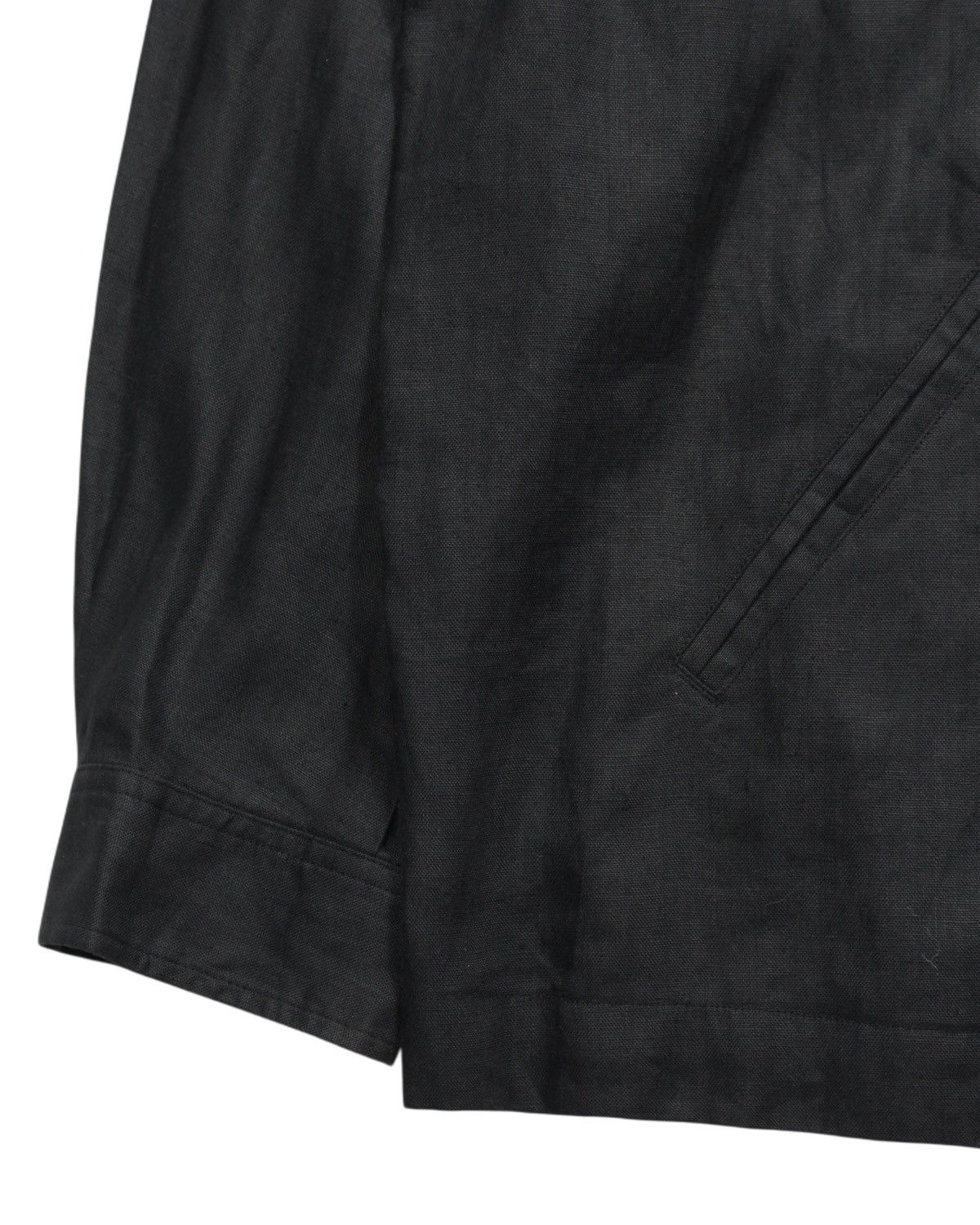 PPFM 1988 PPFM ( PEYTON PLACE FOR MEN ) ZIP UP RAW LINEN JACKET Size US M / EU 48-50 / 2 - 4 Thumbnail
