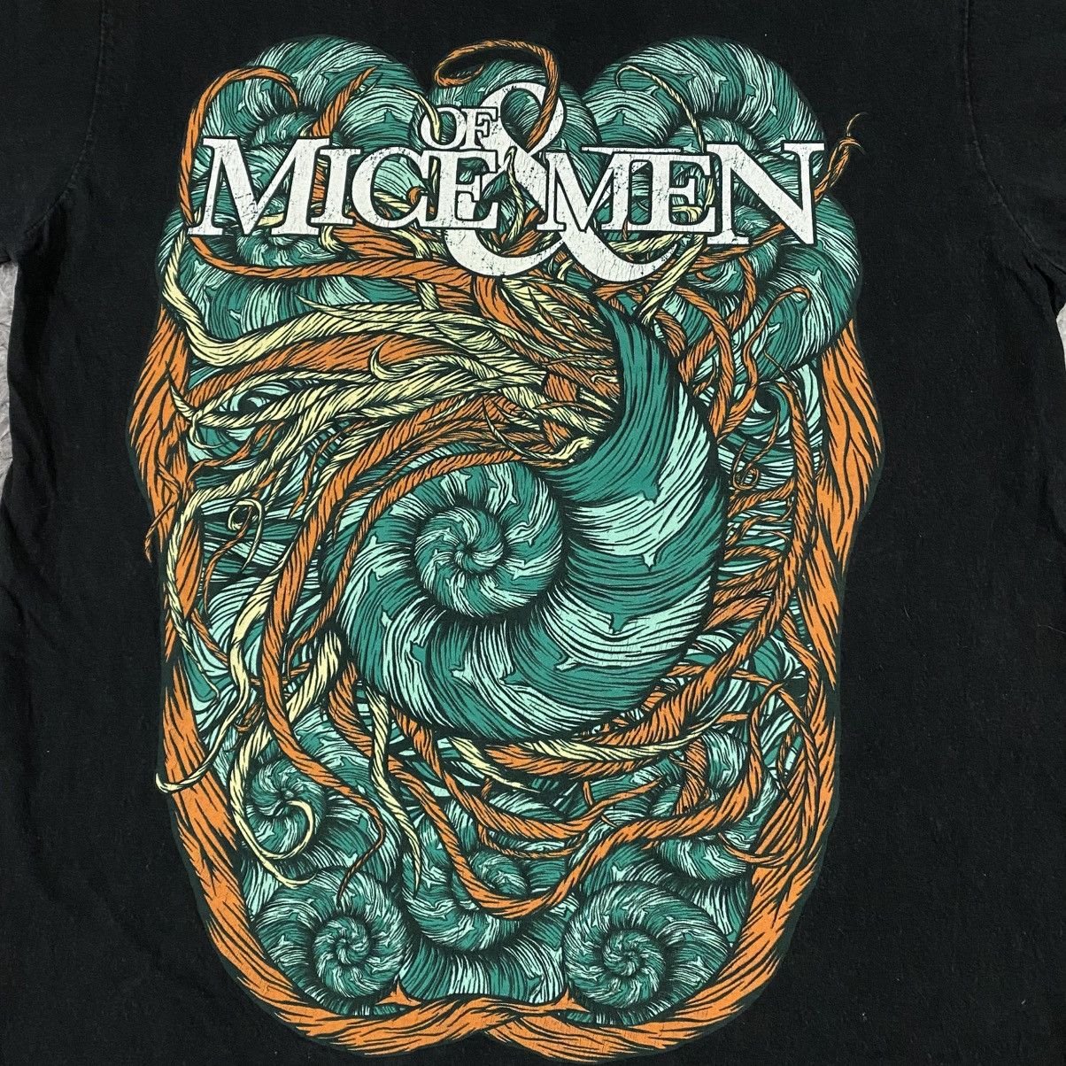 Band Tees × Tultex × Vintage Metalcore band of mice and men emo Size US M / EU 48-50 / 2 - 2 Thumbnail