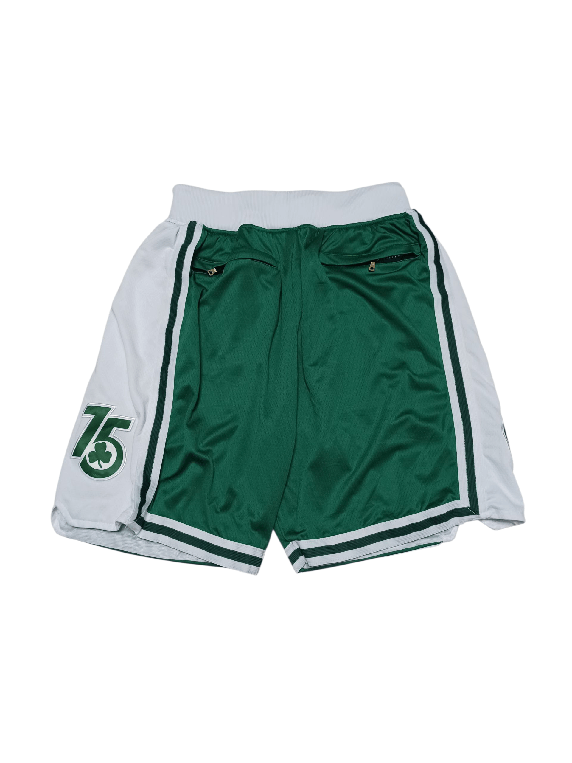 Just Don JUST DON CELTICS BOSTON NBA RAP SK8 DESIGNER SHORTS Size US 34 / EU 50 - 4 Thumbnail
