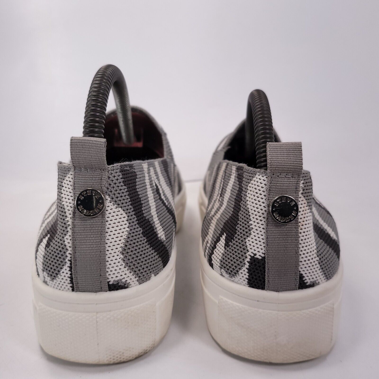 Steve Madden Steve Madden Darayl Shoe Womens Size 8.5 Gray Black White Size US 8.5 / IT 38.5 - 3 Thumbnail