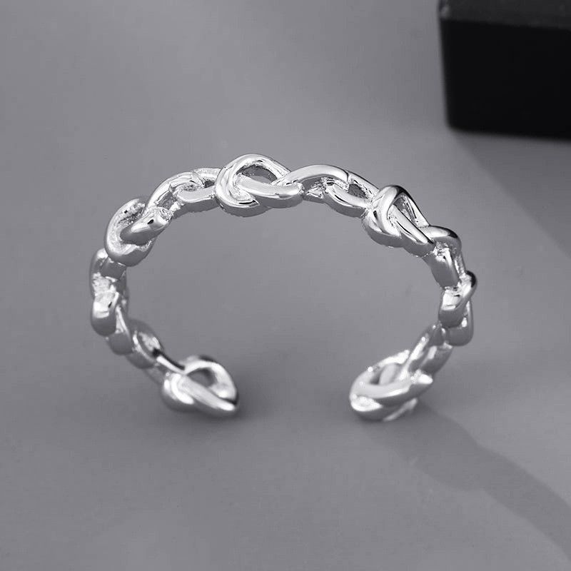 Jewelry Men's Punk-Style Coiled Open Ring Size ONE SIZE - 2 Thumbnail