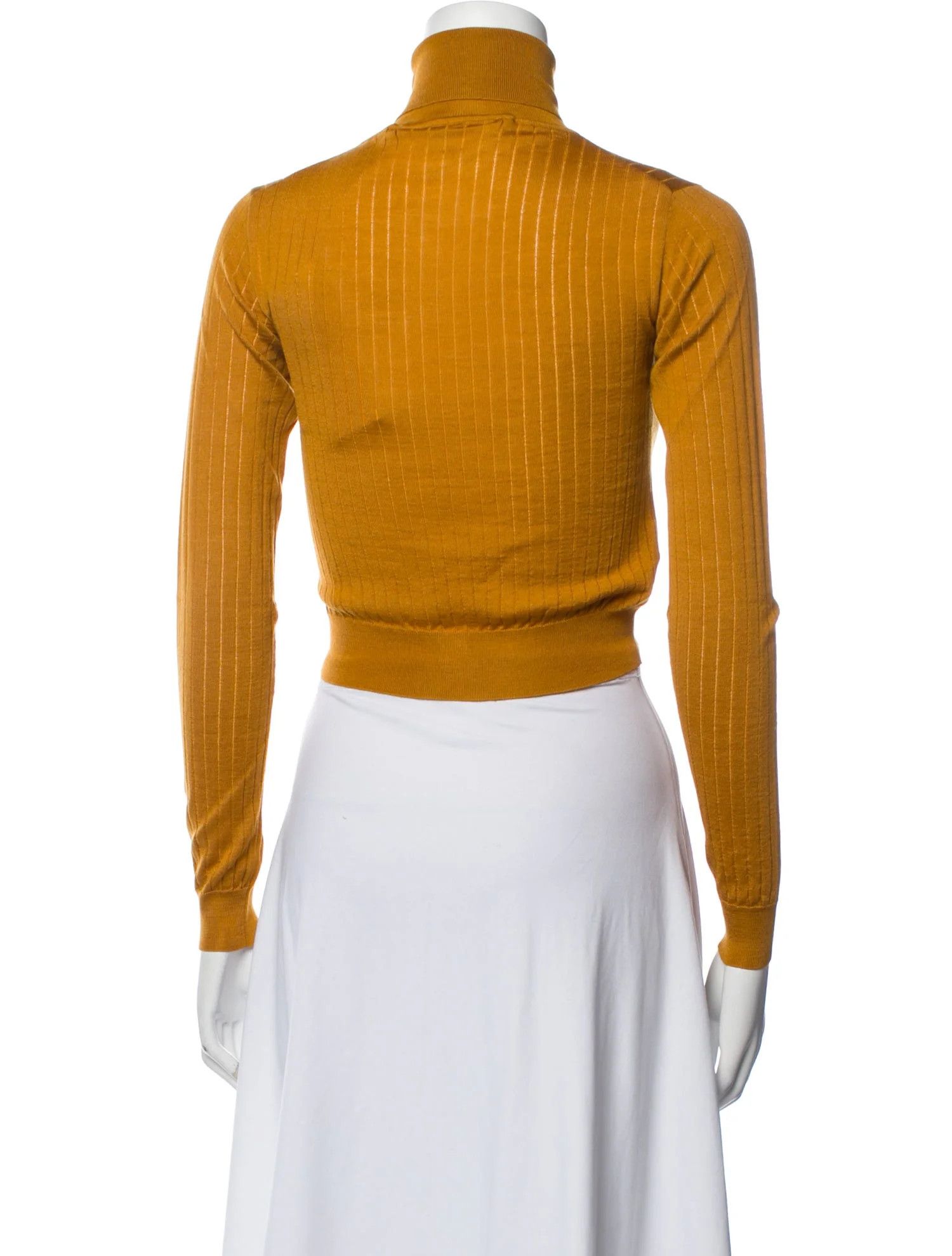 Marni o1w1db10824 Turtleneck Sweater in Orange Size XS / US 0-2 / IT 36-38 - 3 Thumbnail