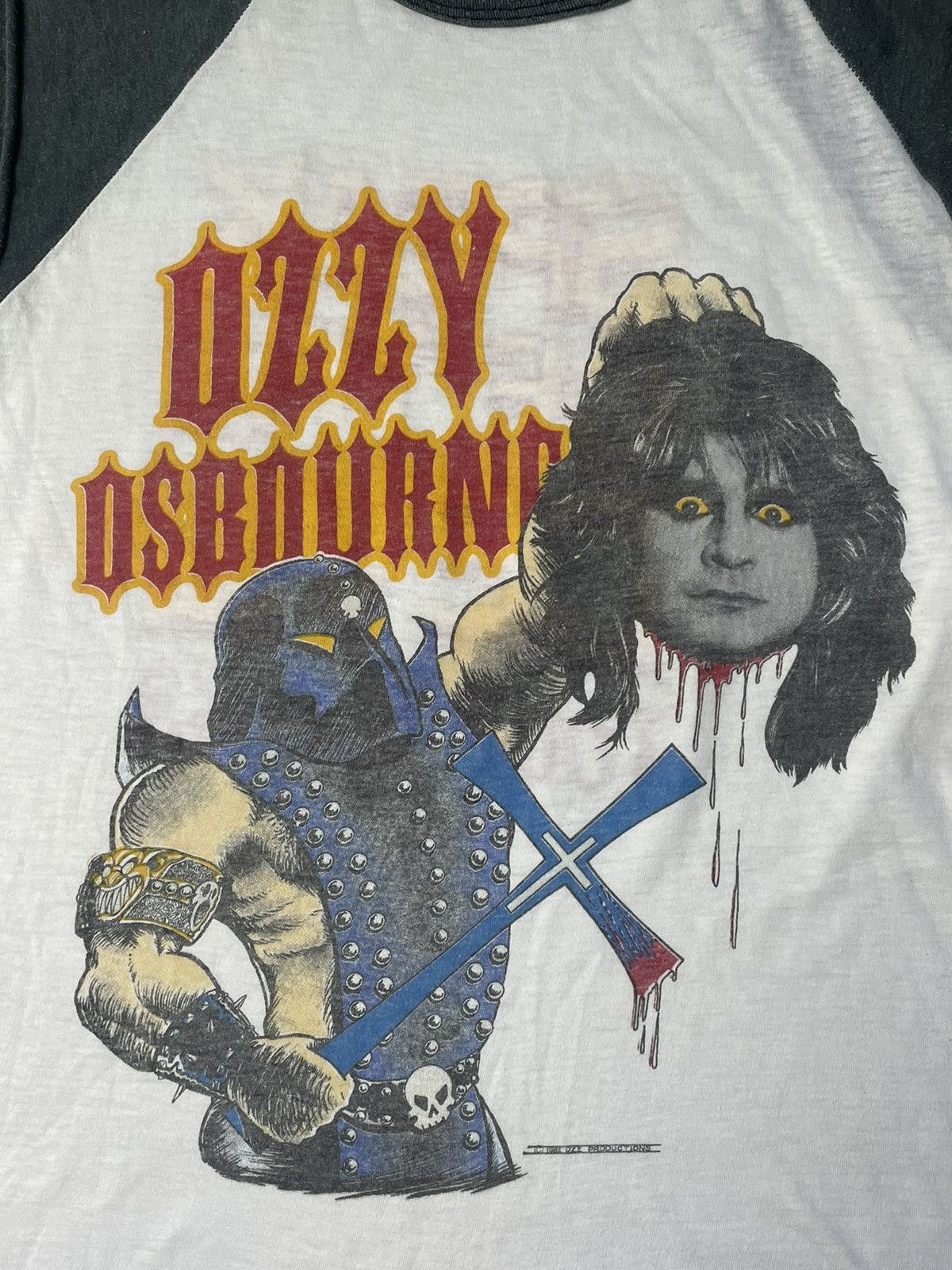 Ozzy Osbourne Vintage Original 1982 Ozzy Osbourne Concert Shirt Devil Tour Size US M / EU 48-50 / 2 - 3 Thumbnail