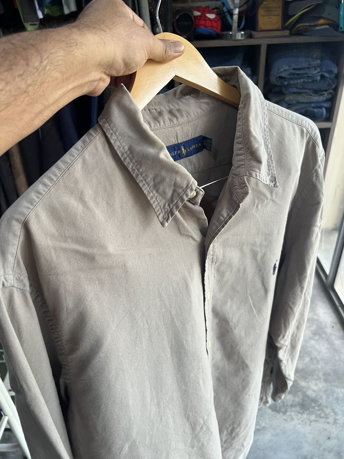 Polo Ralph Lauren 🔥Vintage Polo Ralph Lauren Long Sleeves Shirt Size US XXL / EU 58 / 5 - 11 Thumbnail