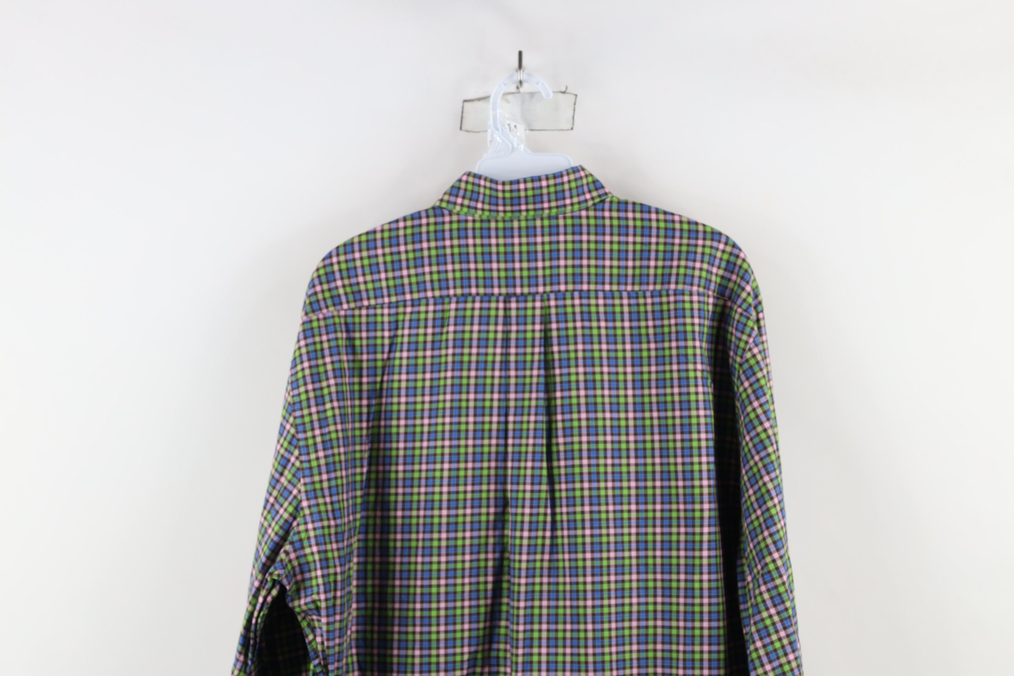Peter Millar × Vintage Vintage Peter Millar Rainbow Collared Button Down Shirt Size US L / EU 52-54 / 3 - 10 Thumbnail