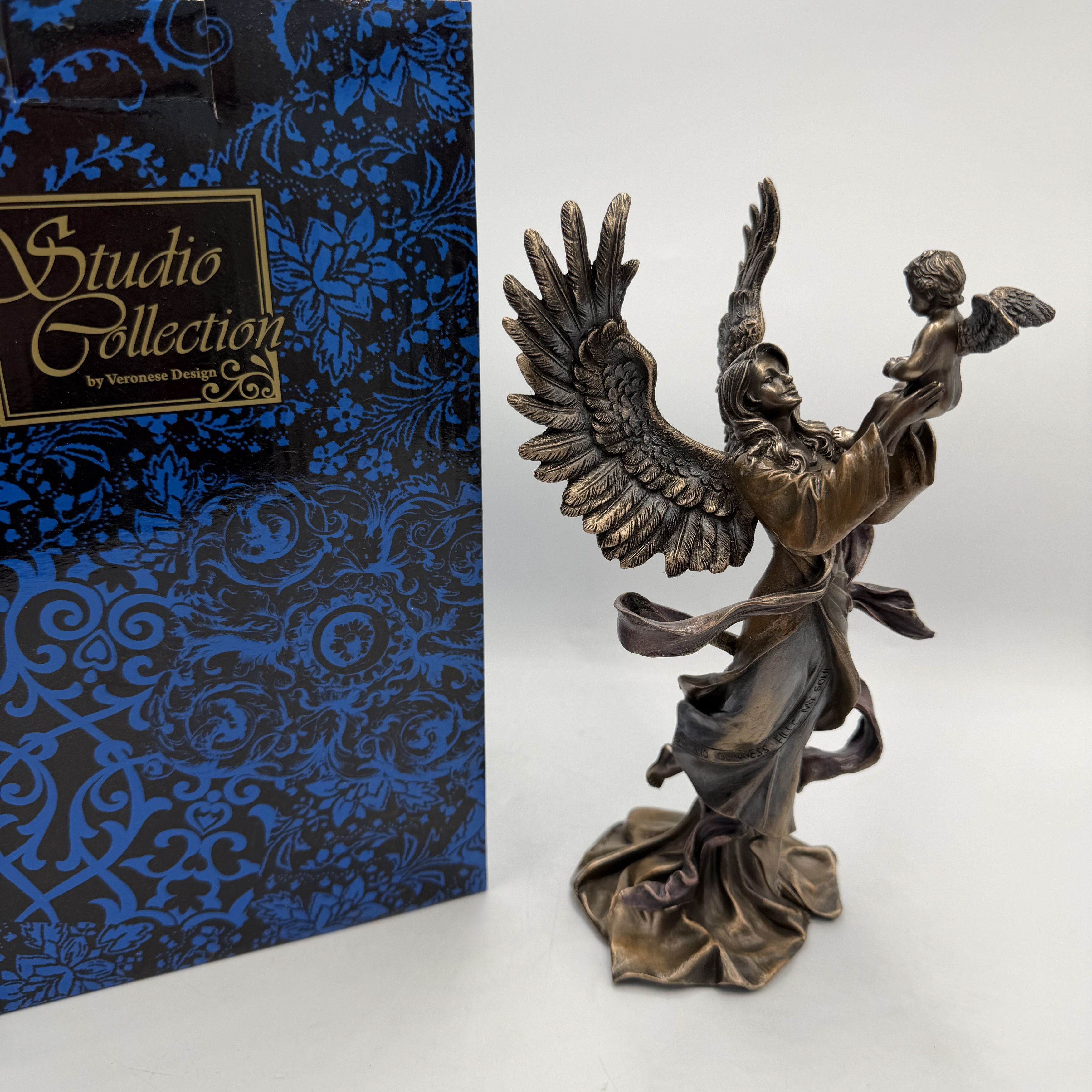 Other Maat Goddess Figurine Bronze Finish Egyptian Statue 21 cm Size ONE SIZE - 7 Thumbnail