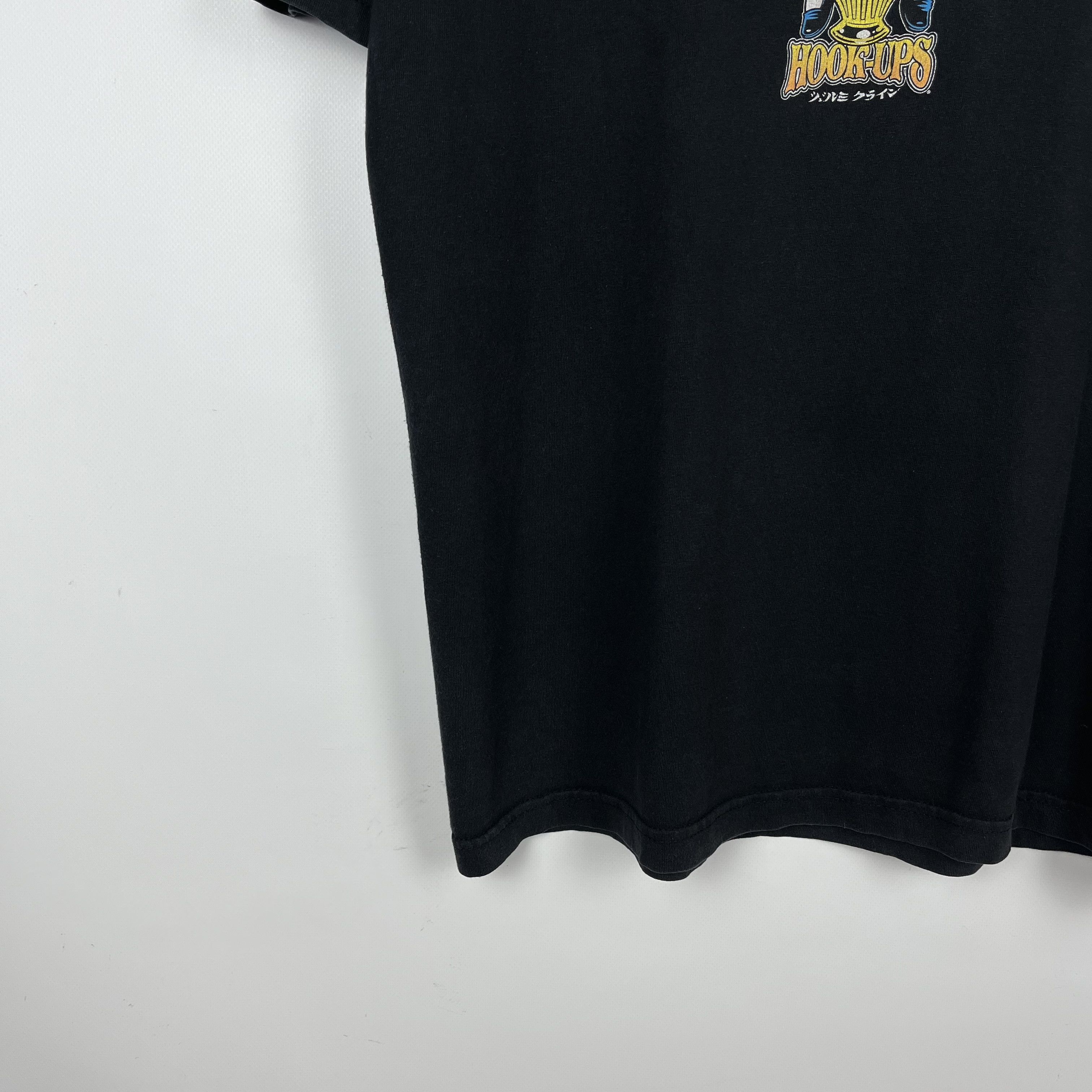 Hook-Ups Vintage Hook Ups Anime Y2K Big Logo T Shirt 2000’s Size US L / EU 52-54 / 3 - 4 Thumbnail
