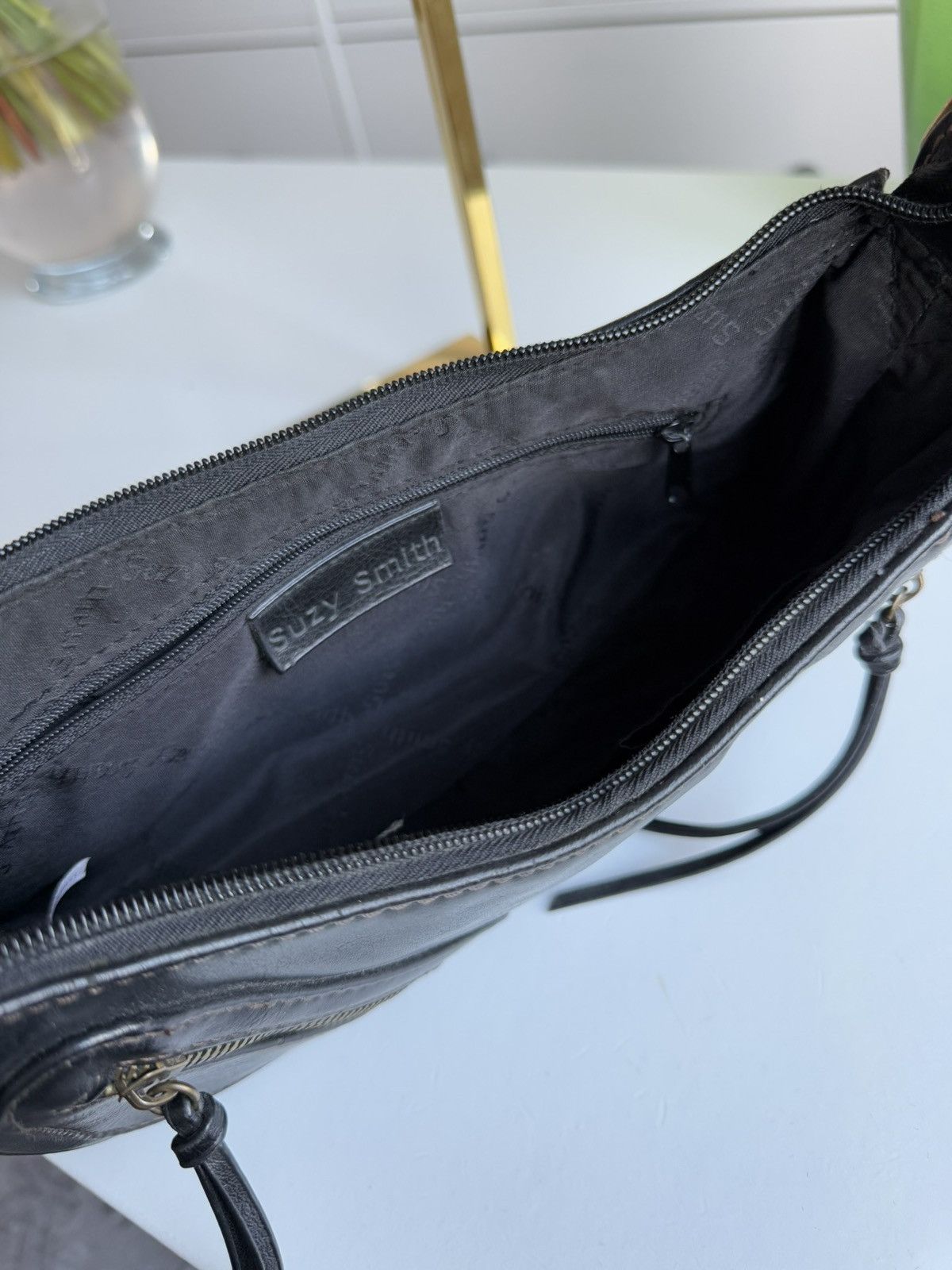 Japanese Brand VIntage y2k leather shoulder hand bag avantgarde opium retro Size ONE SIZE - 10 Thumbnail