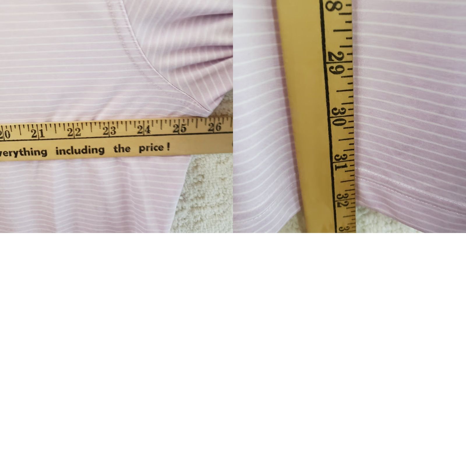Callaway VINTAGE Callaway Opti Dri Polo Shirt Striped Short Sleeve Mens XL Pink XS? Size US XL / EU 56 / 4 - 9 Thumbnail