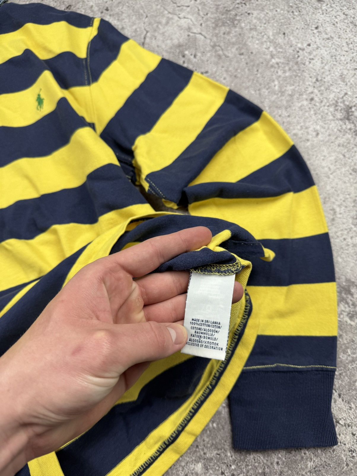 Other Polo Ralph Lauren Denim Collar Vintage Rugby Polo Shirt Size US M / EU 48-50 / 2 - 6 Thumbnail